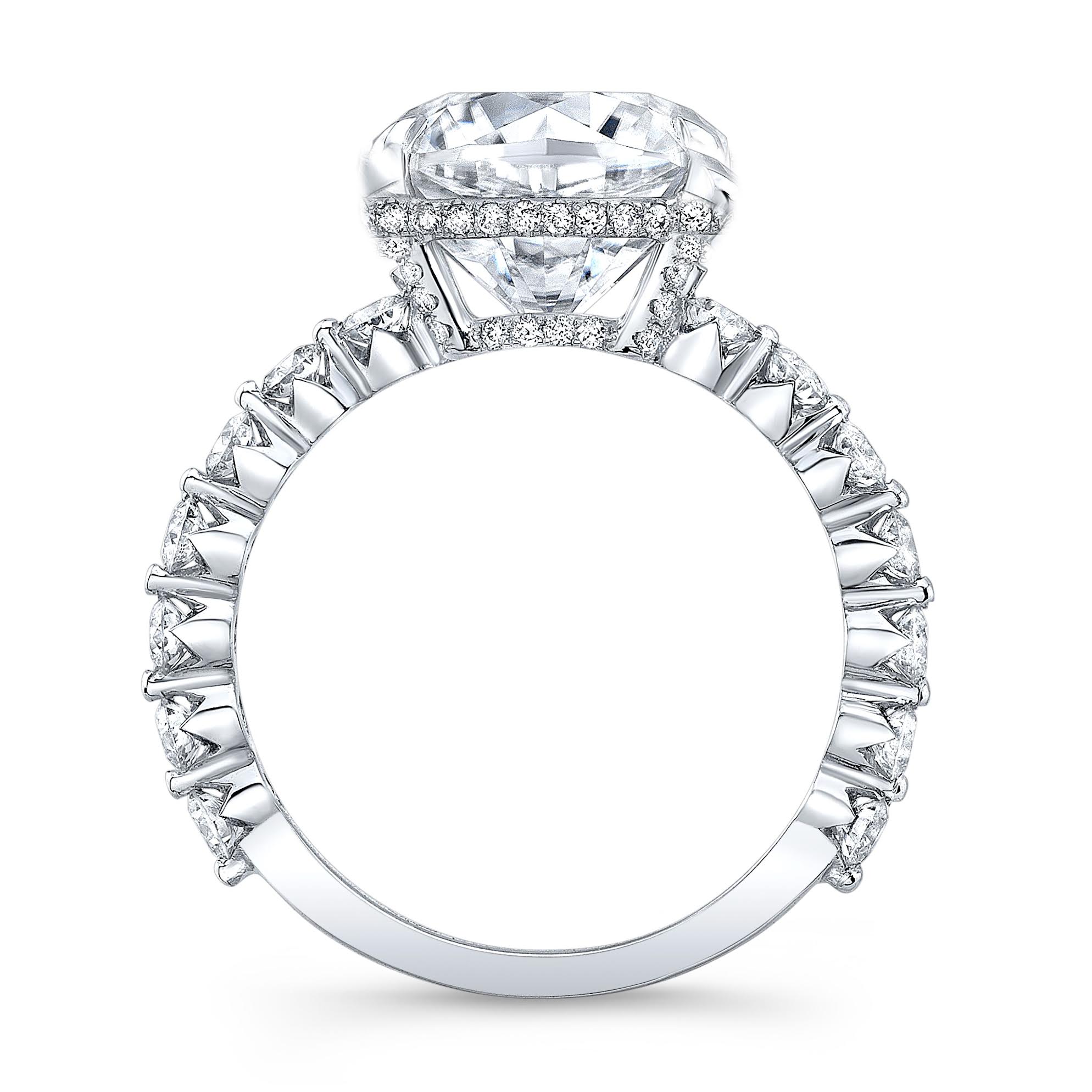 The Monarch Cushion Lab Grown Diamond Ring