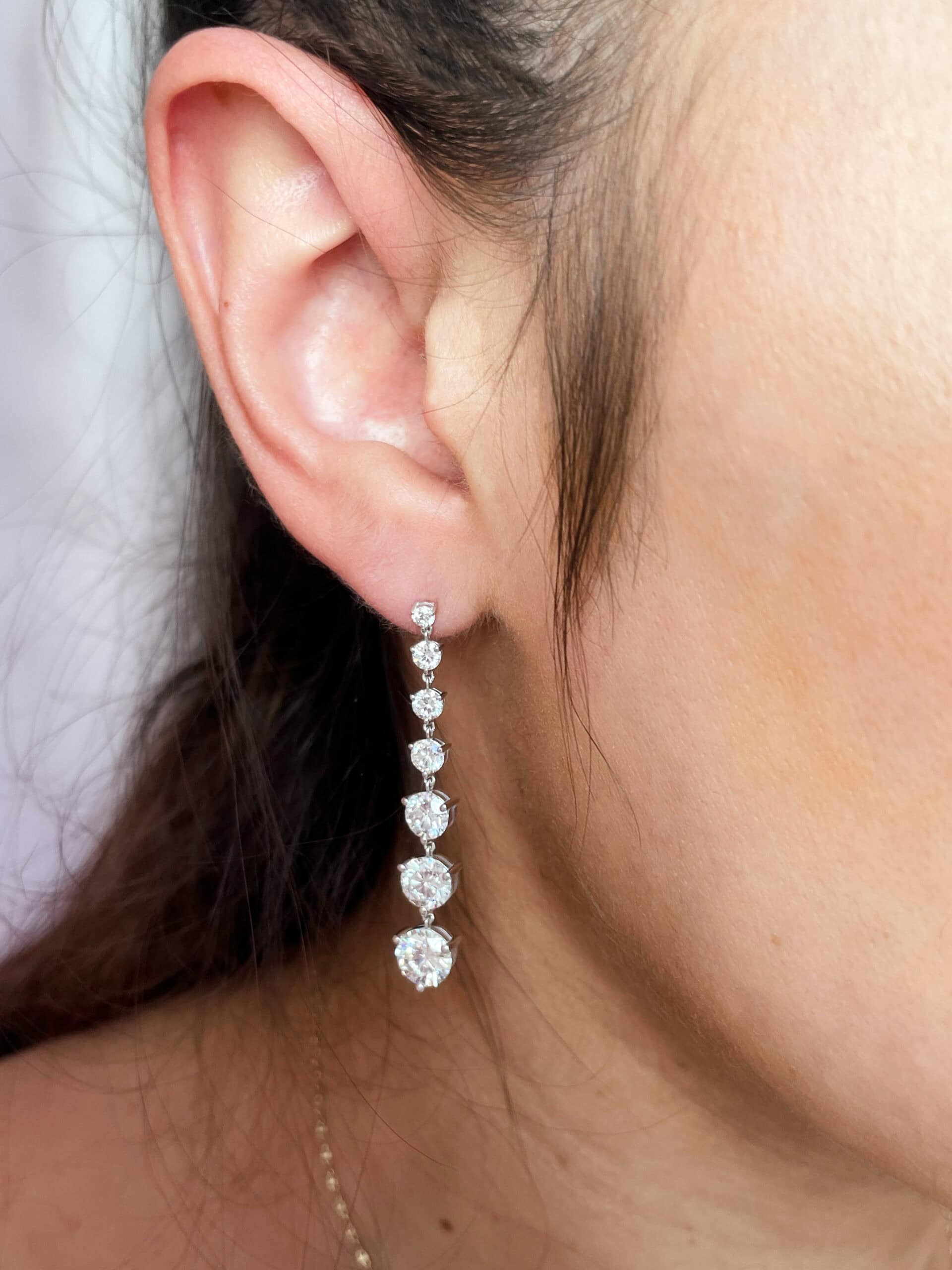 The Aura Lab Grown Diamond Earrings