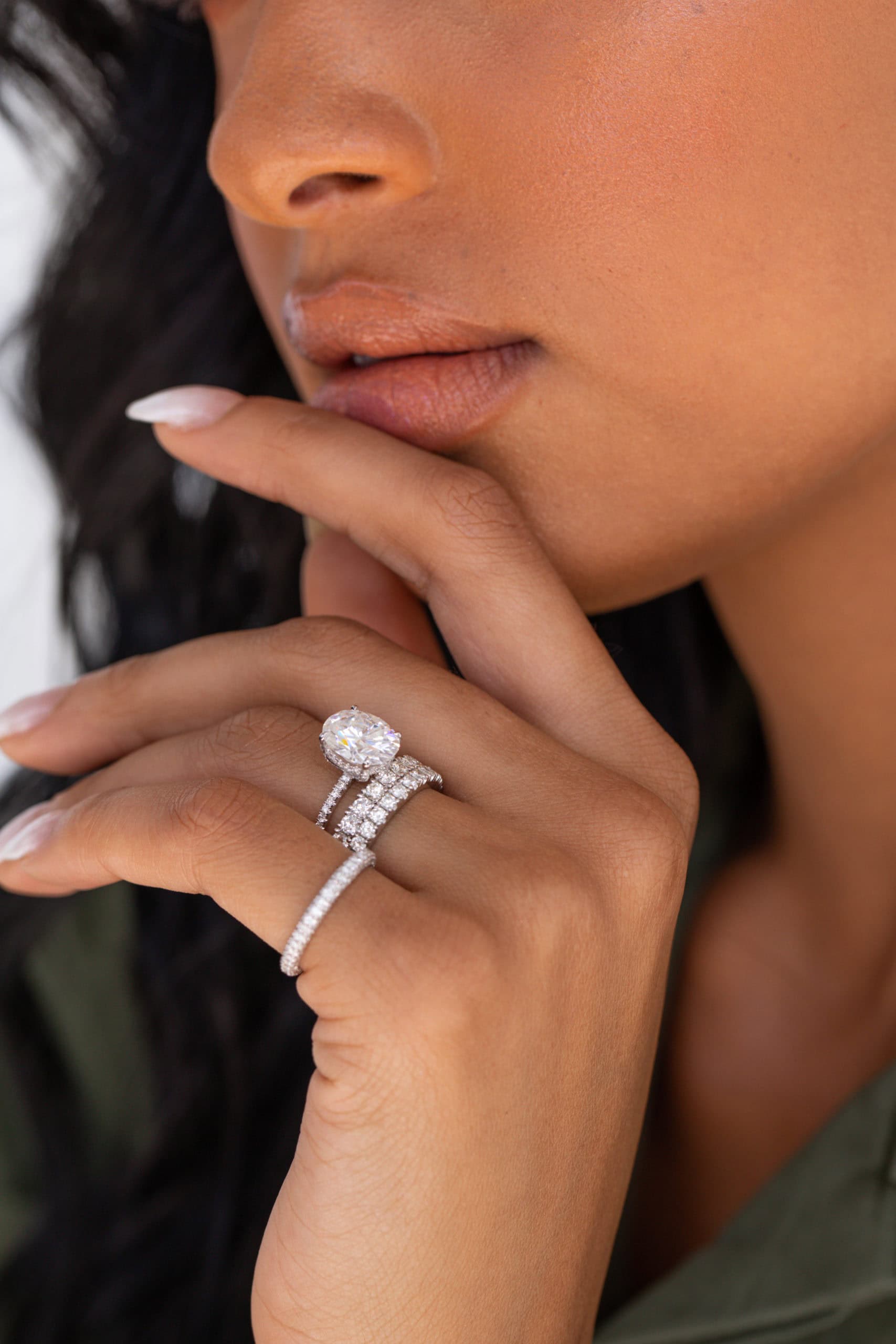 The Seraphina Oval Lab Grown Diamond Ring