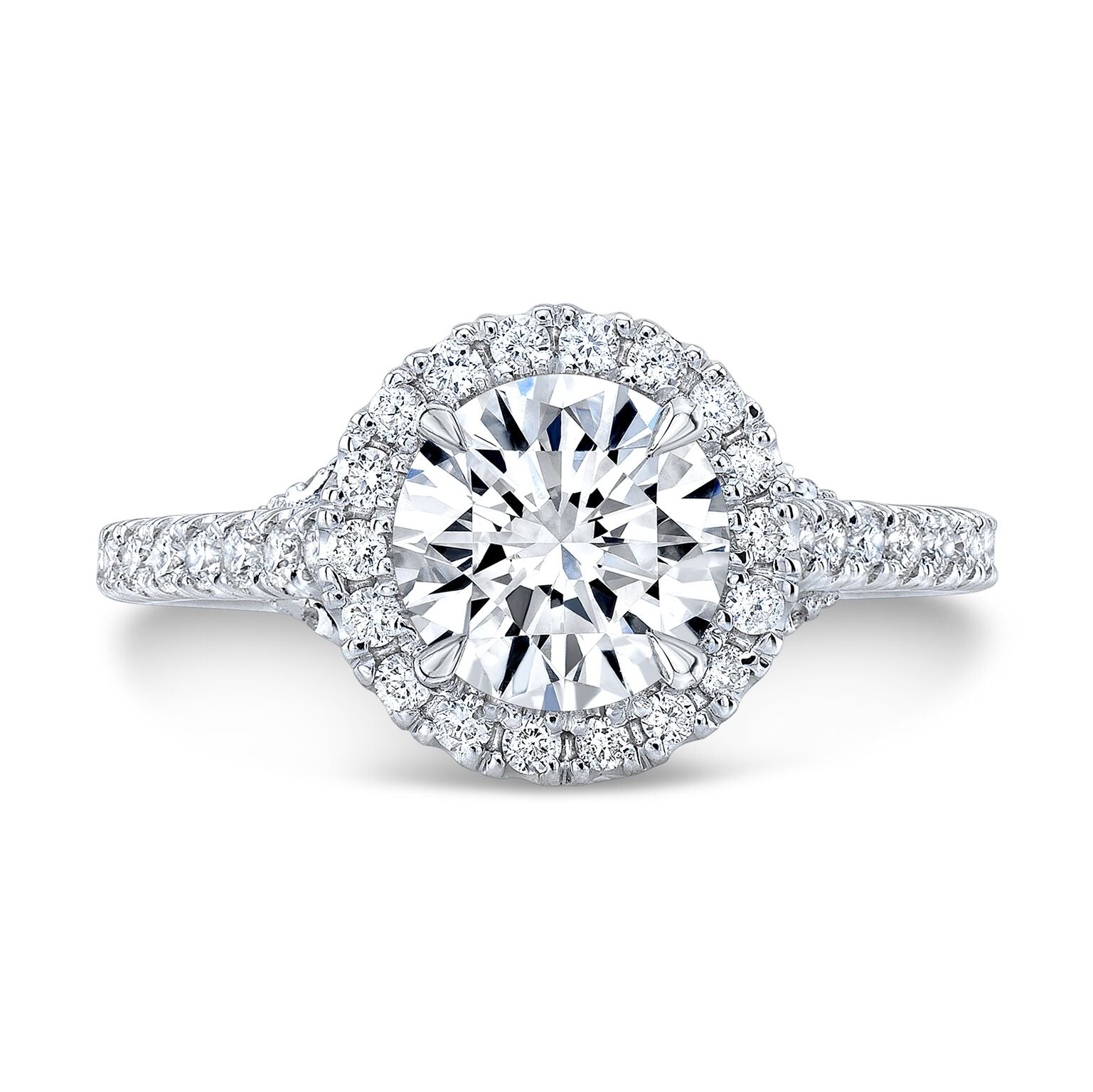 The Octavia Round Lab Grown Diamond Ring