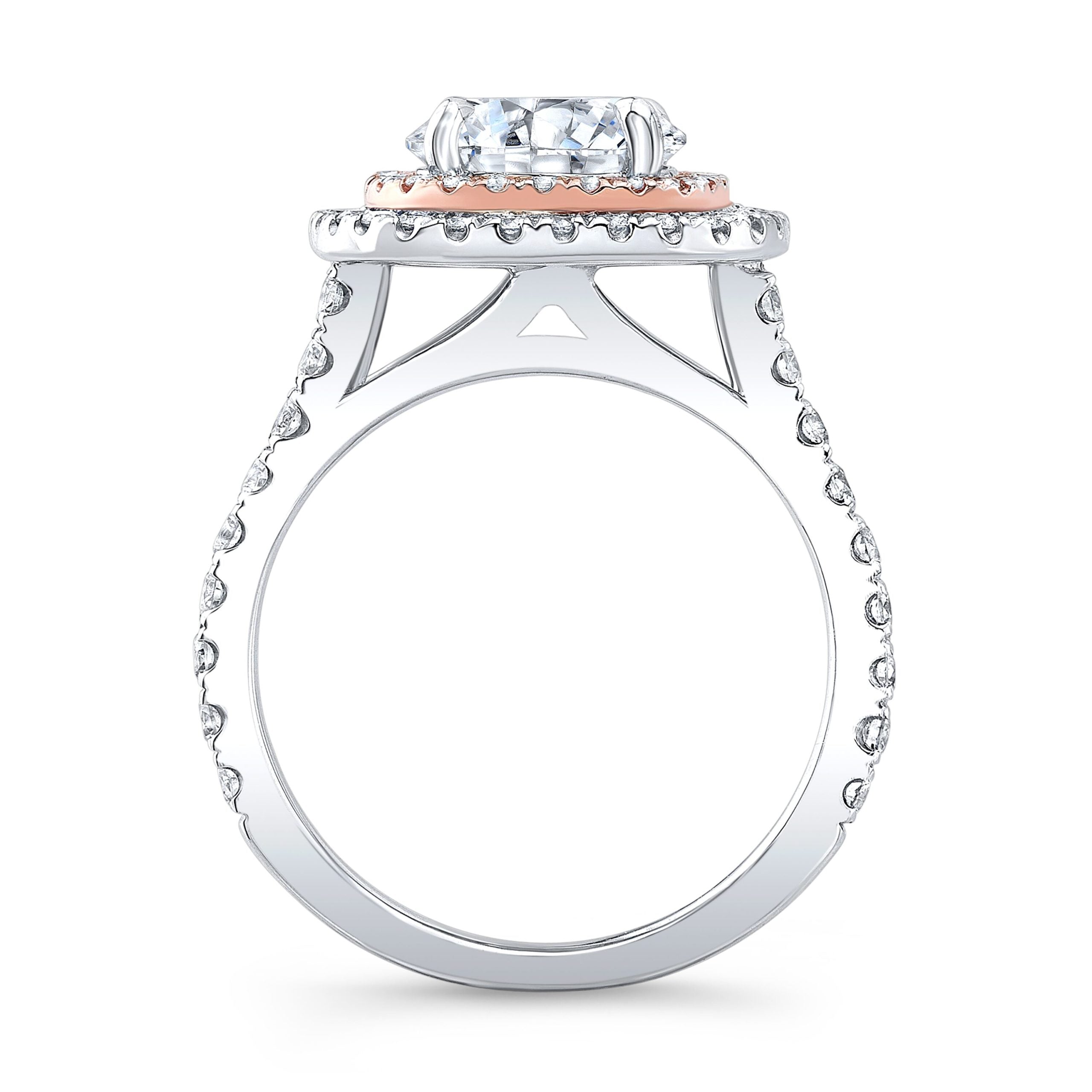 The Lysandra Round Cut Lab Grown Diamond Ring