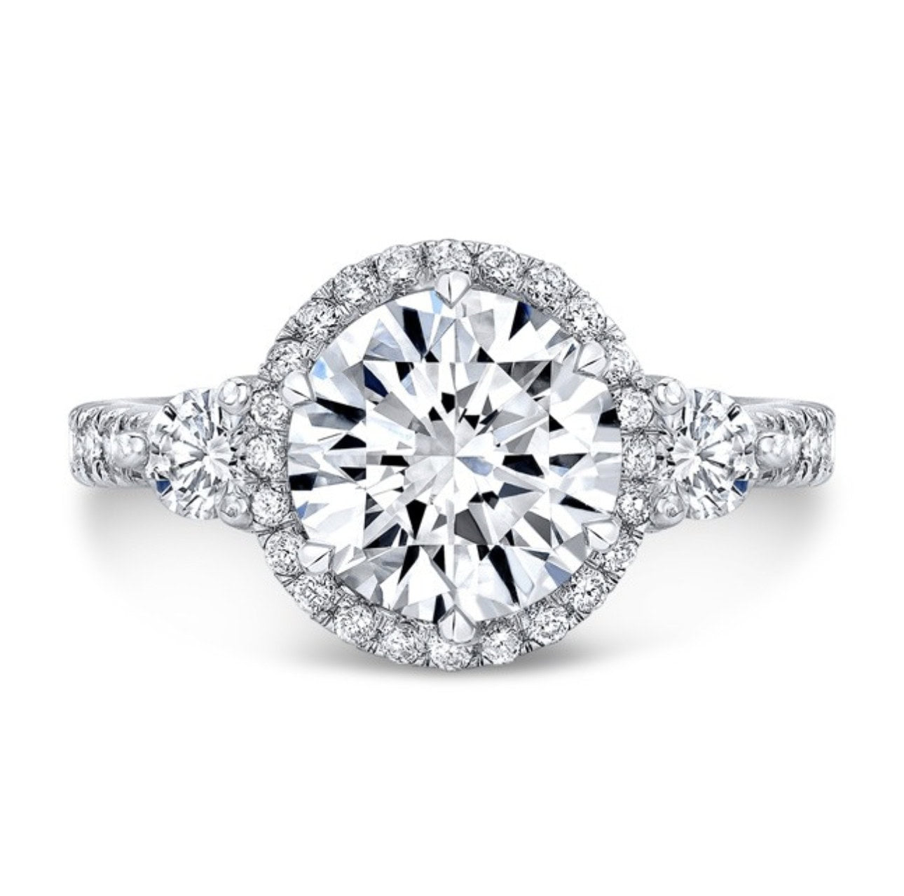 The Portia Round Lab Grown Diamond Ring