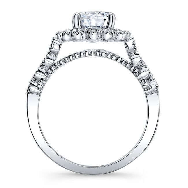 The Ginevra Round Lab Grown Diamond Ring