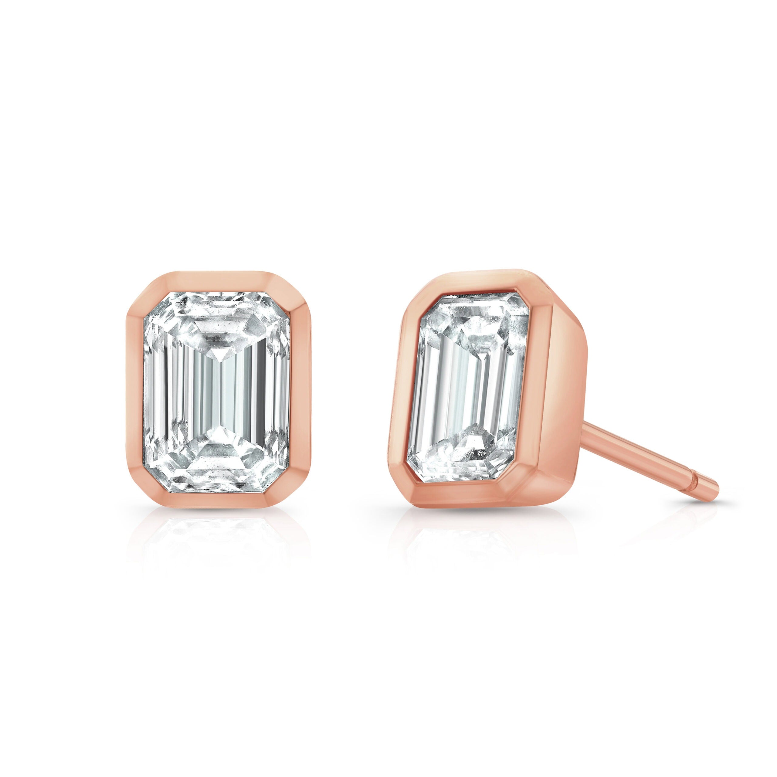 The Cascade Lab Grown Diamond Studs