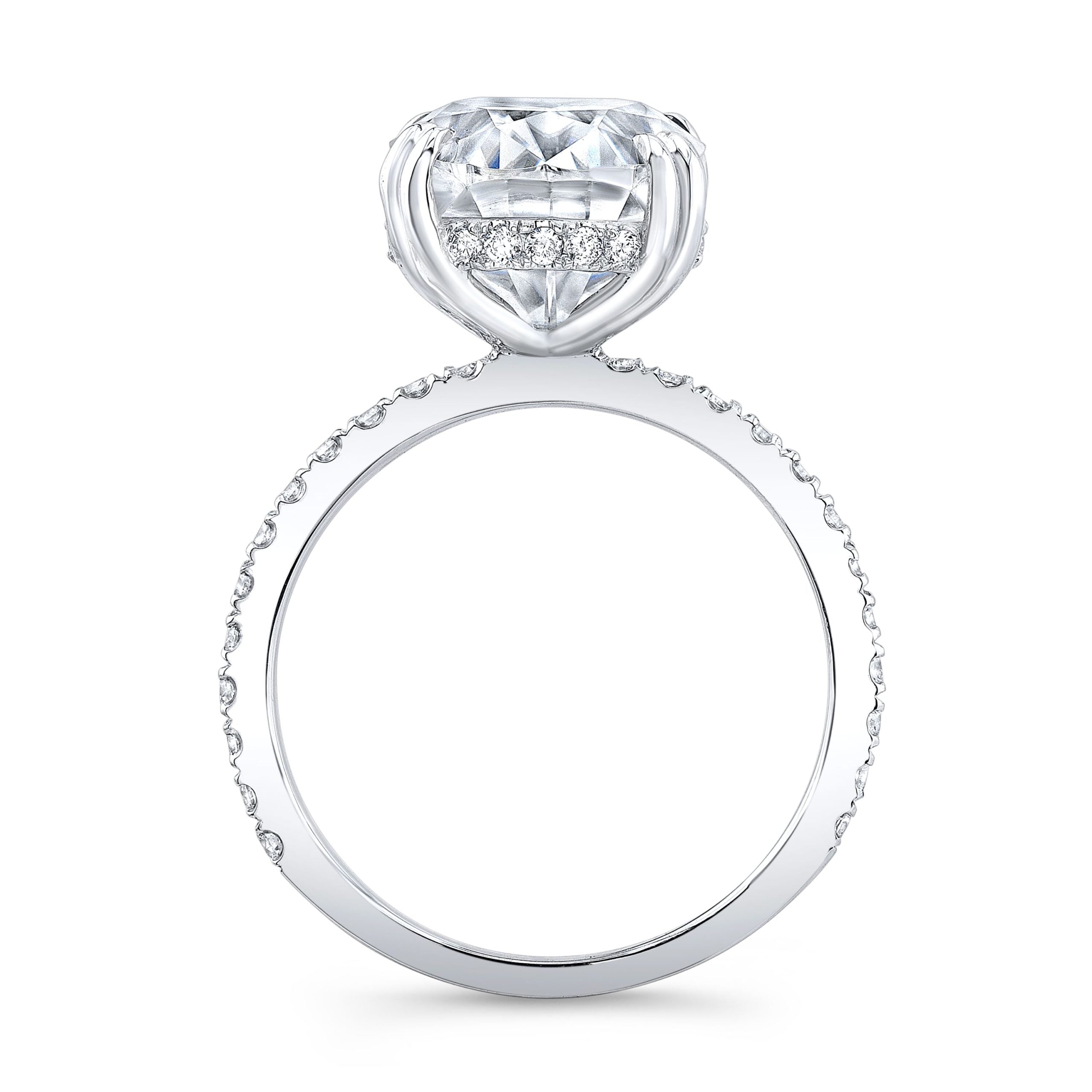 The Corsica Oval Lab Grown Diamond Ring