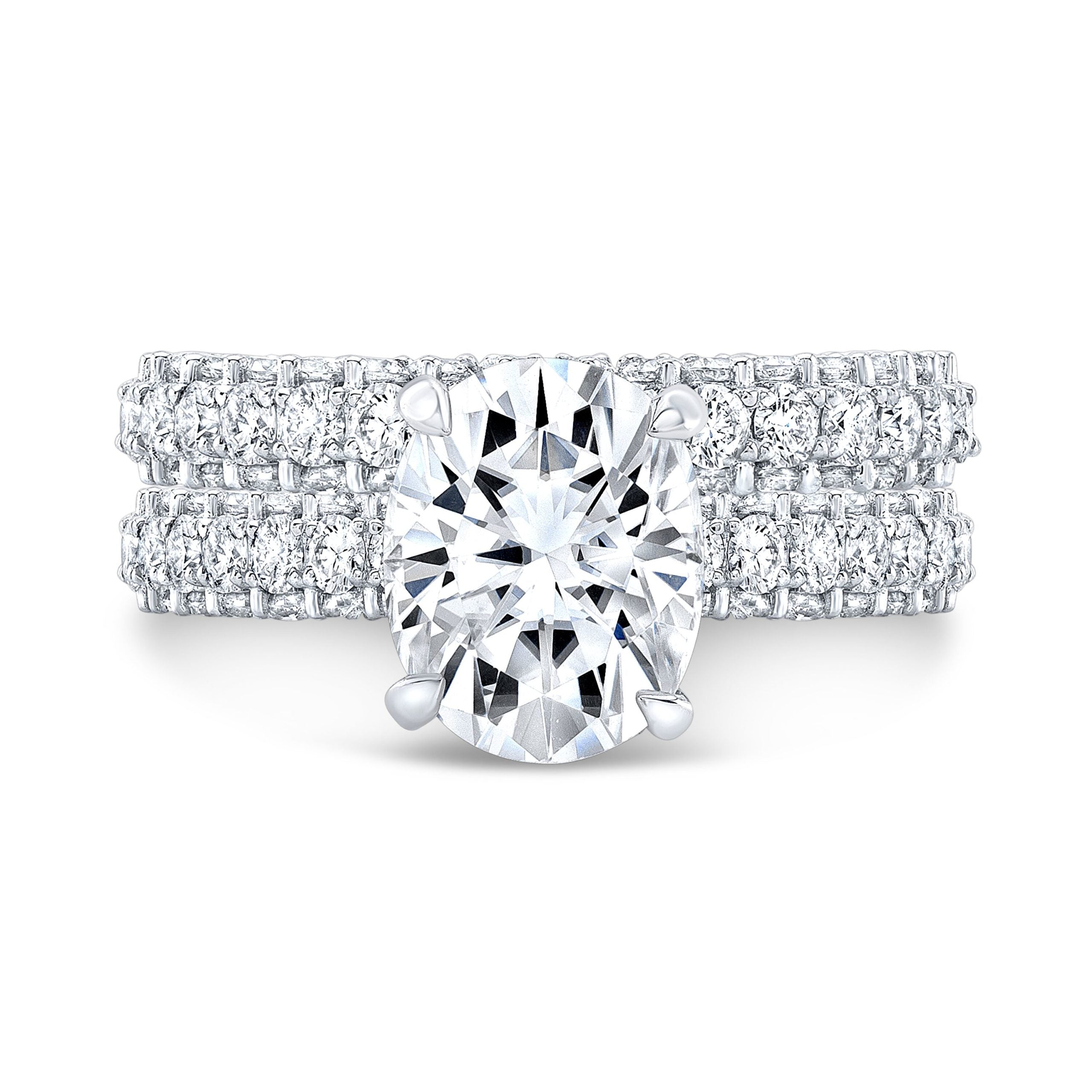 The Primrose oval Lab Grown Diamond Ring