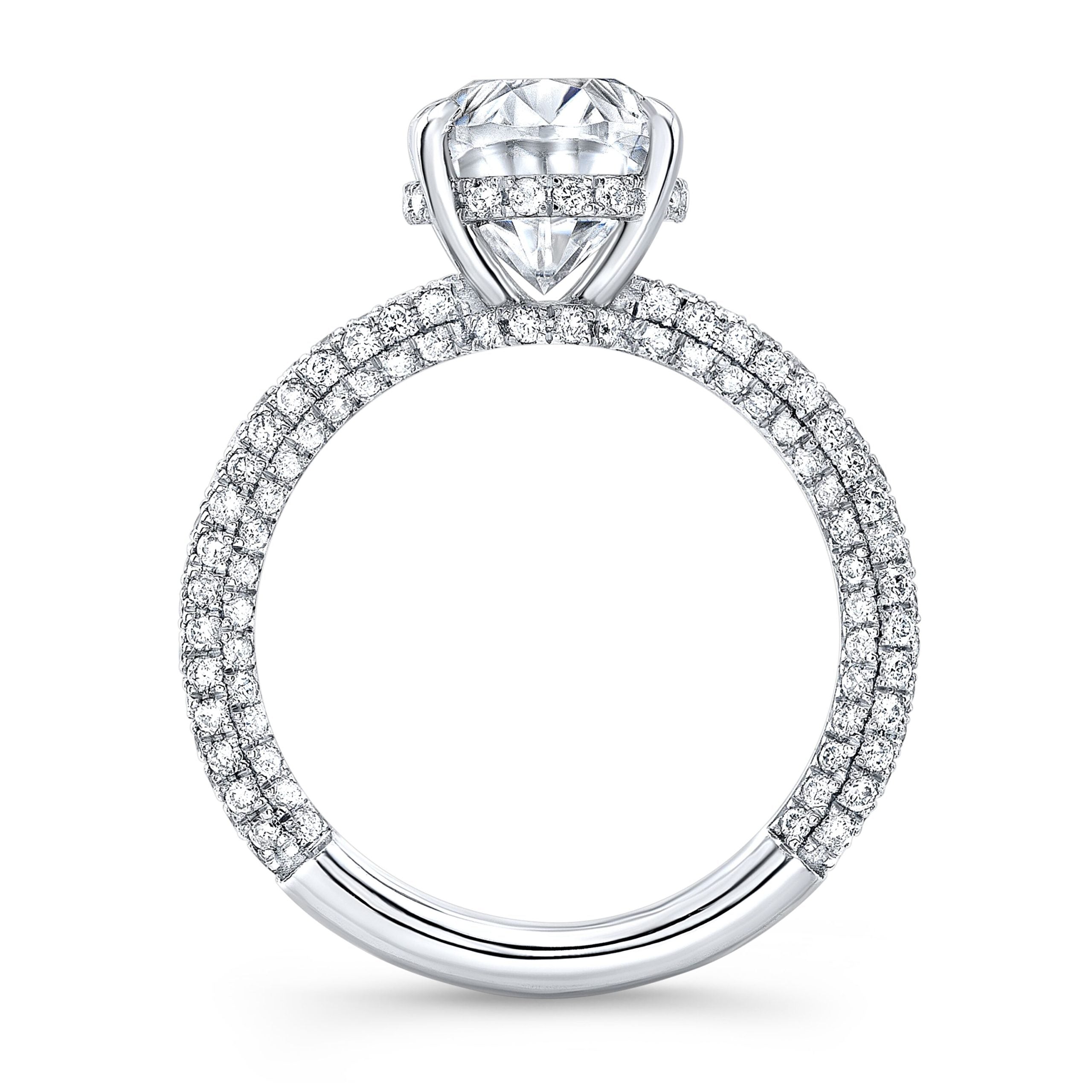 The Regency Oval Lab Grown Diamond Ring