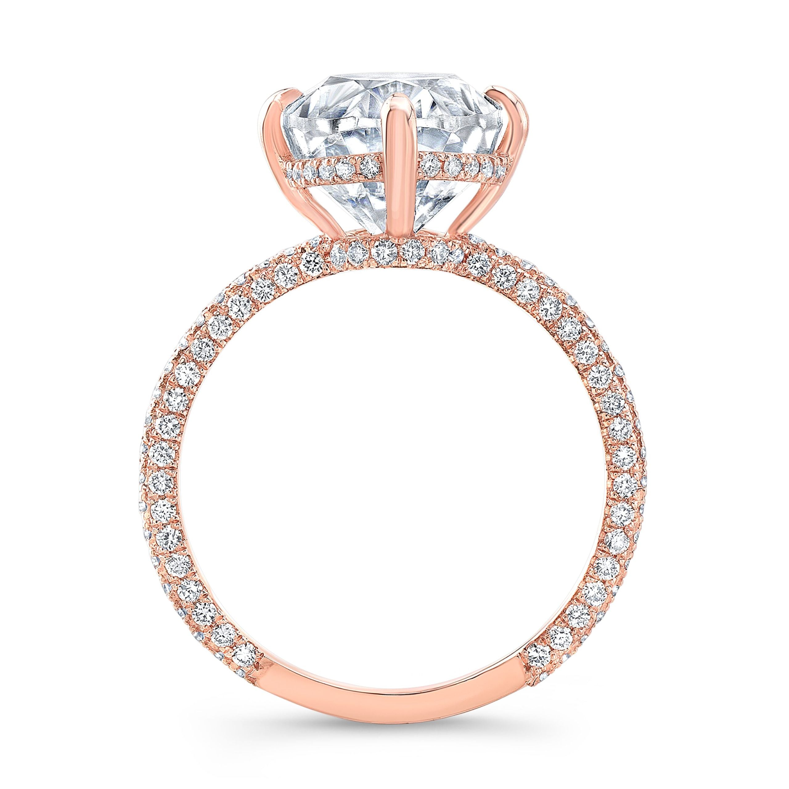The Amelie Oval Lab Grown Diamond Ring