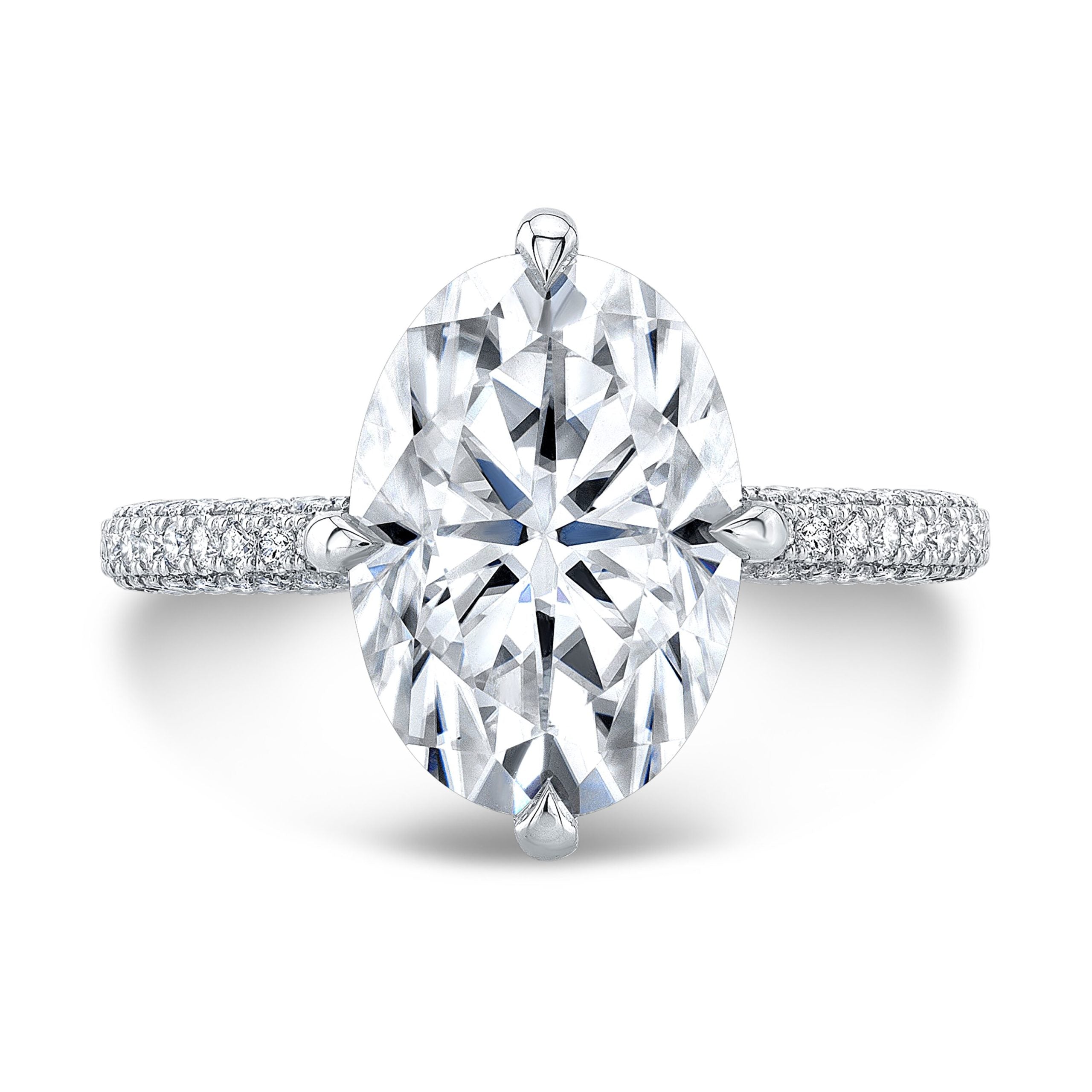 The Amelie Oval Lab Grown Diamond Ring