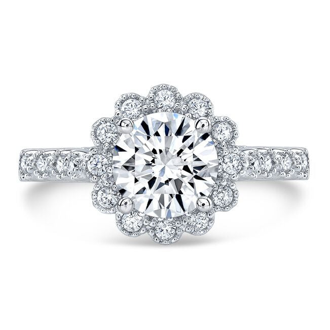 The Ginevra Round Lab Grown Diamond Ring