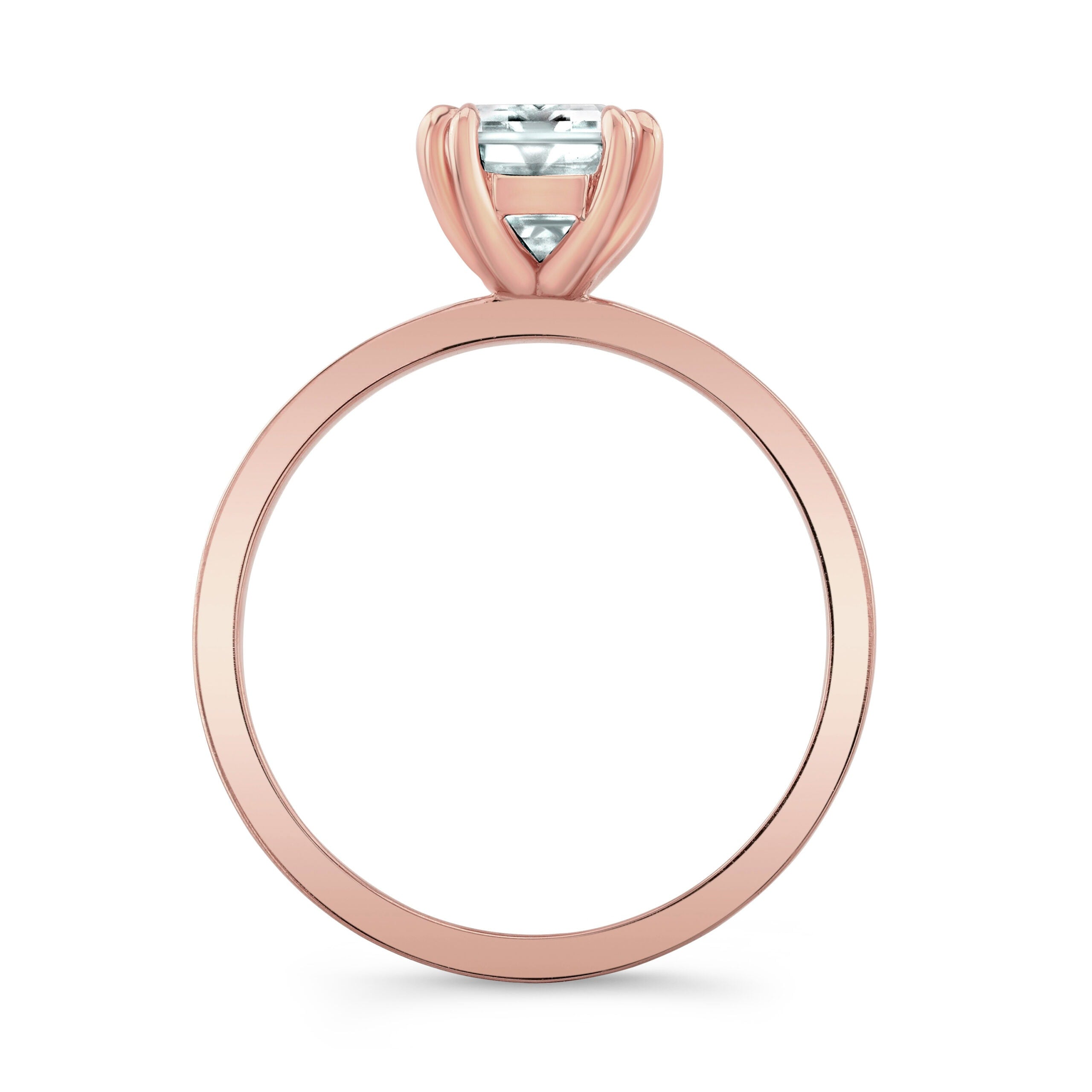 The Catarina Emerald Lab Grown Diamond Ring