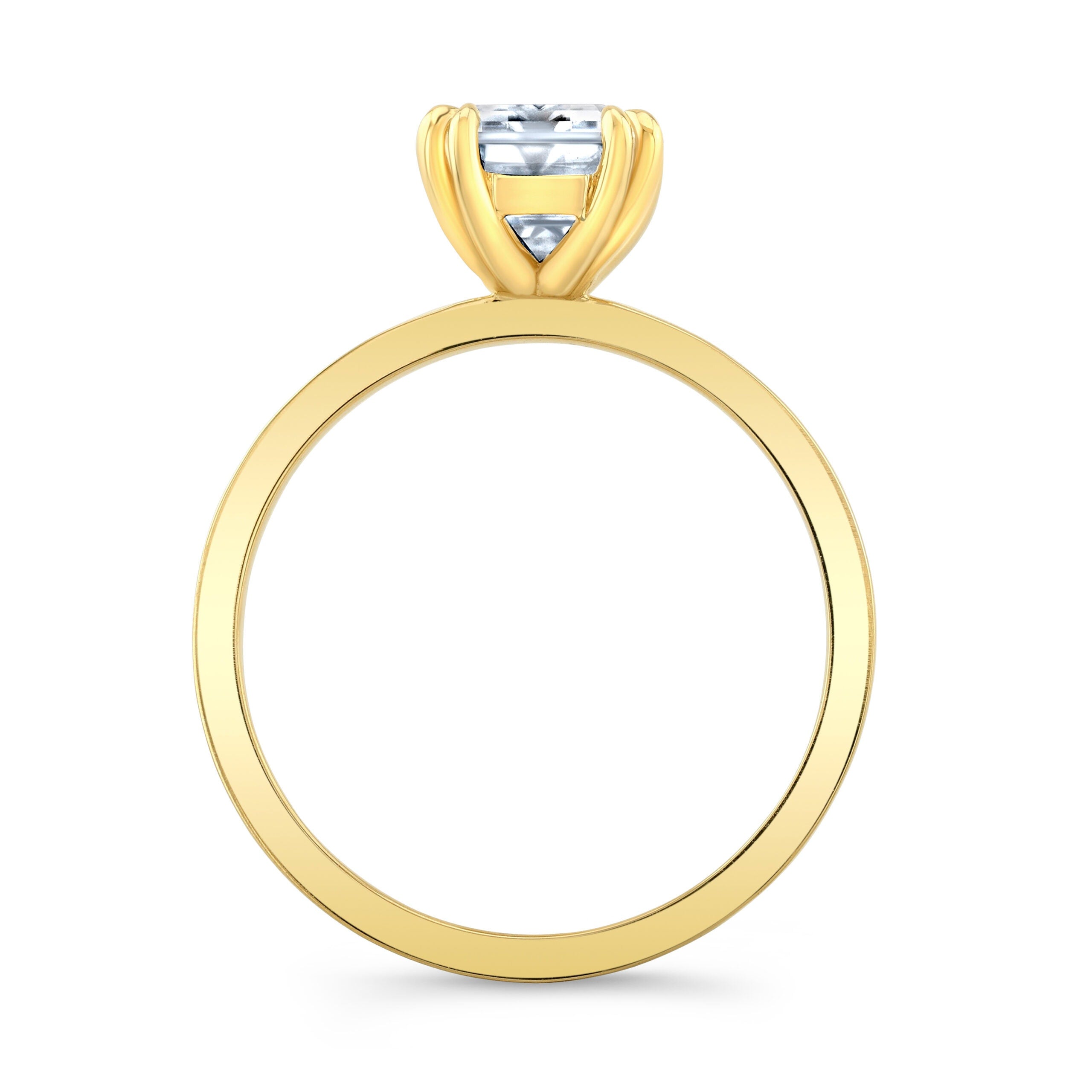 The Catarina Emerald Lab Grown Diamond Ring