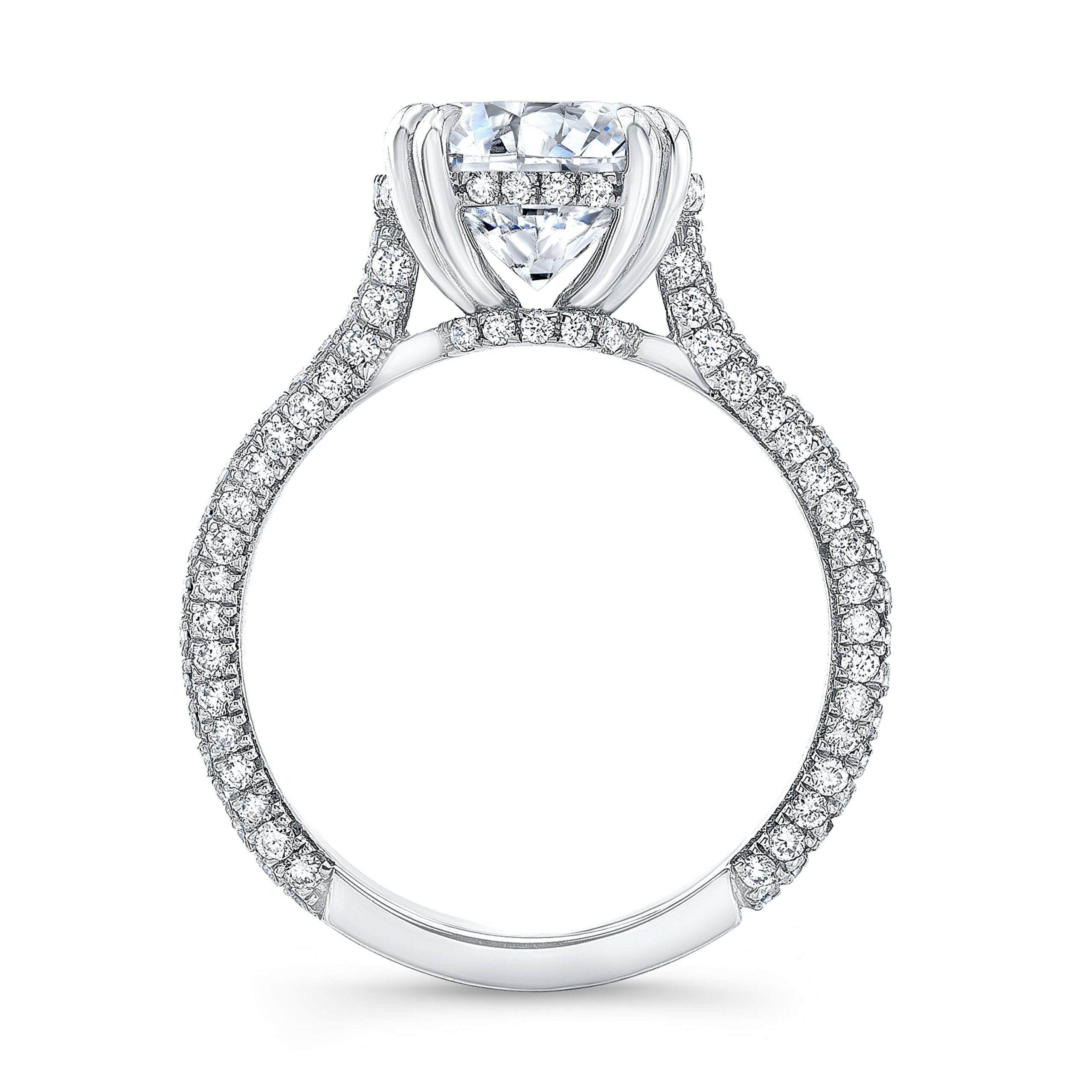 The Rosalind Round Lab Grown Diamond Ring