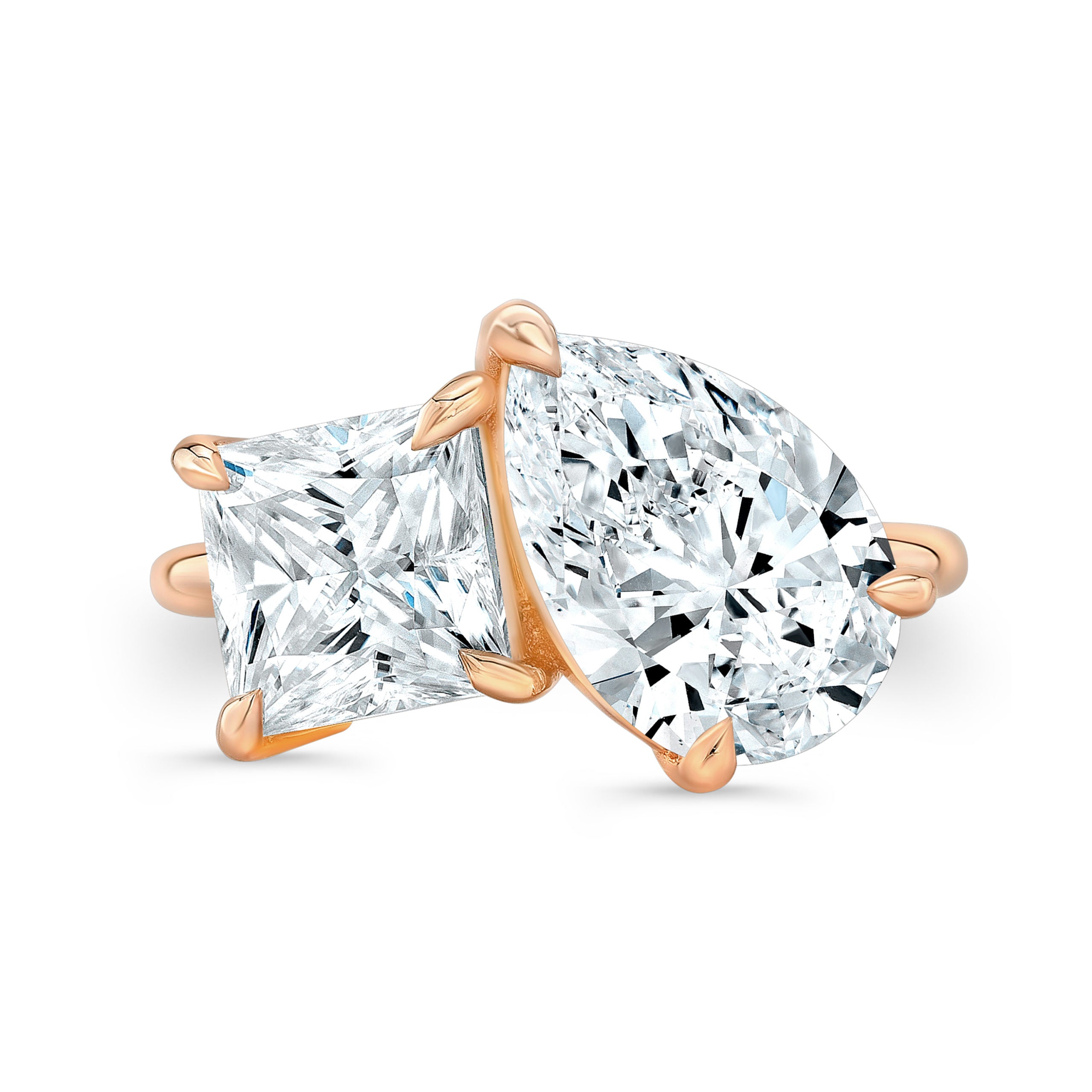 The Tatiana Princess Cut Lab Grown Diamond Ring