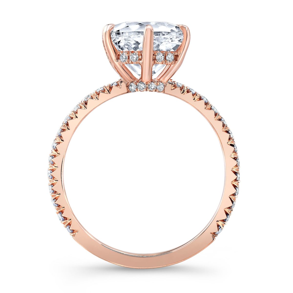 The Fiorella Round Lab Grown Diamond Ring