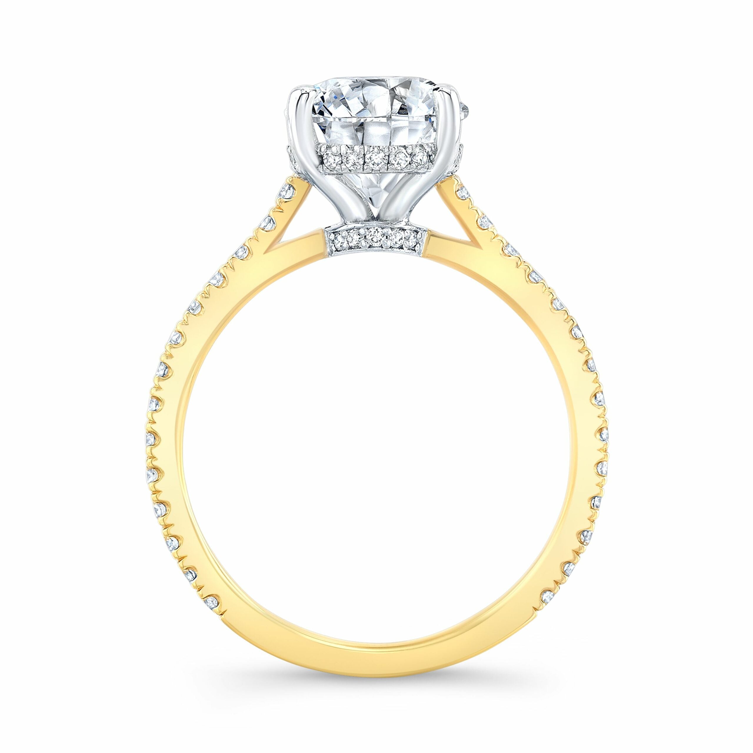 The Ravenna Oval Lab Grown Diamond Ring