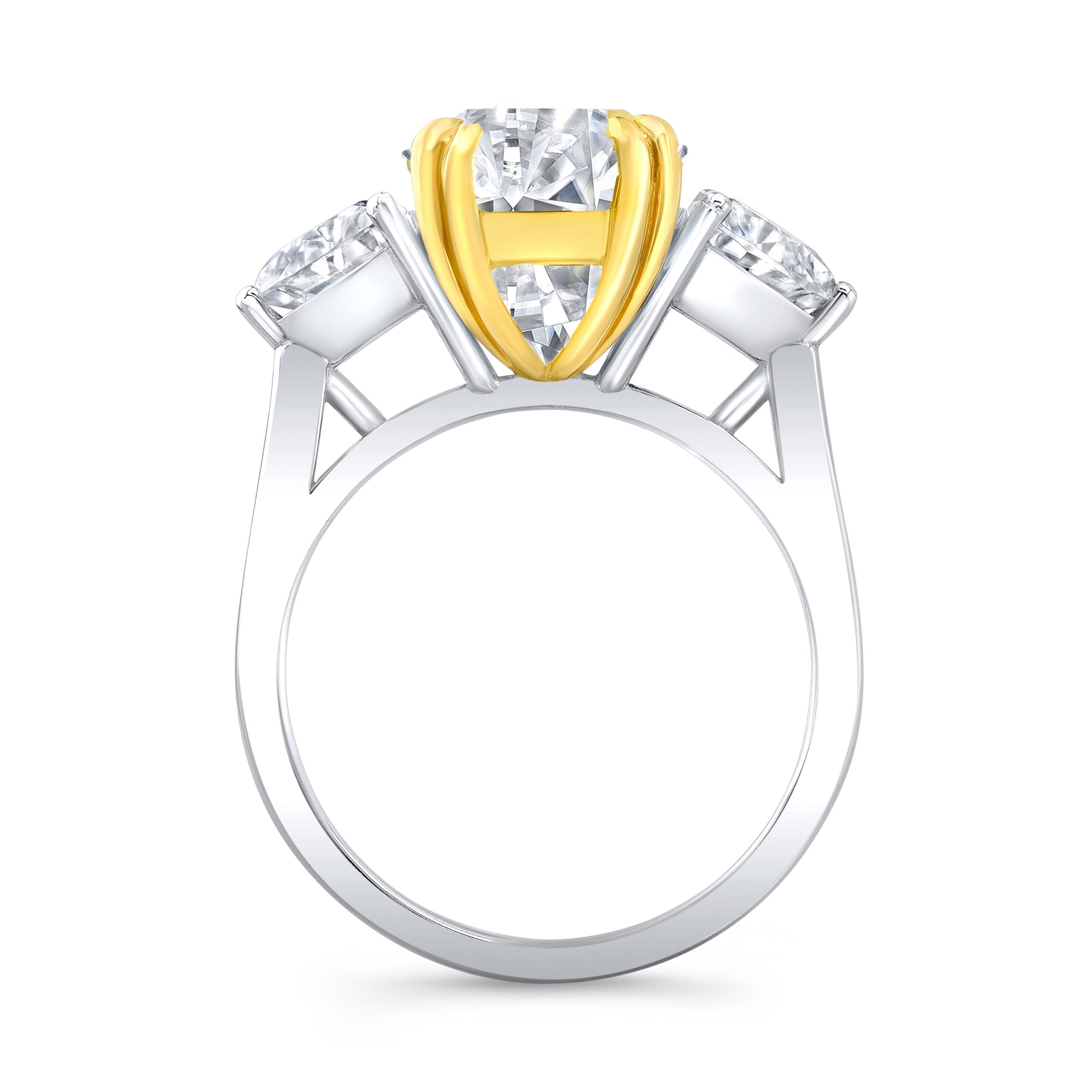 The Elowen Radiant Lab Grown Diamond Ring