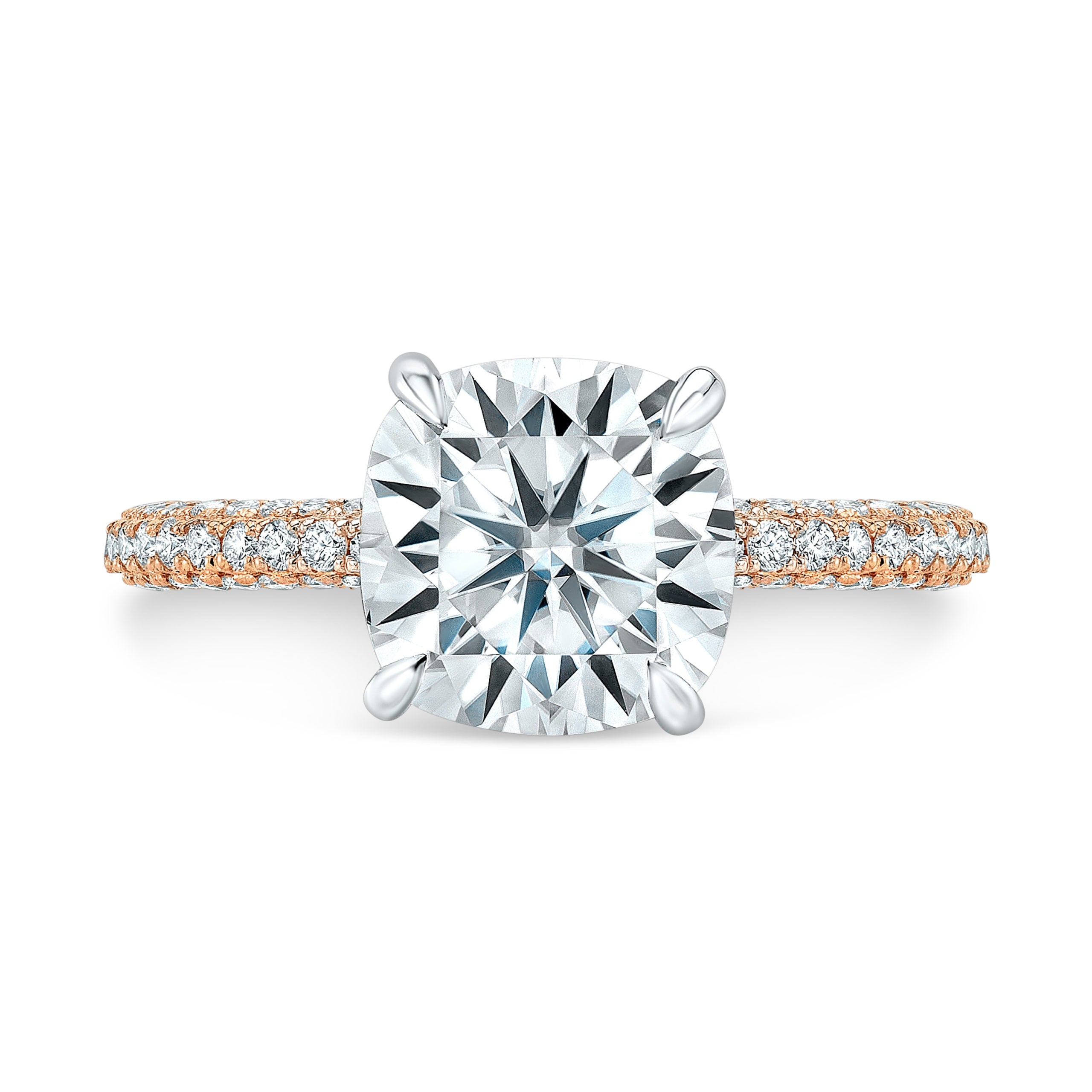 The Sabine Cushion Lab Grown Diamond Ring