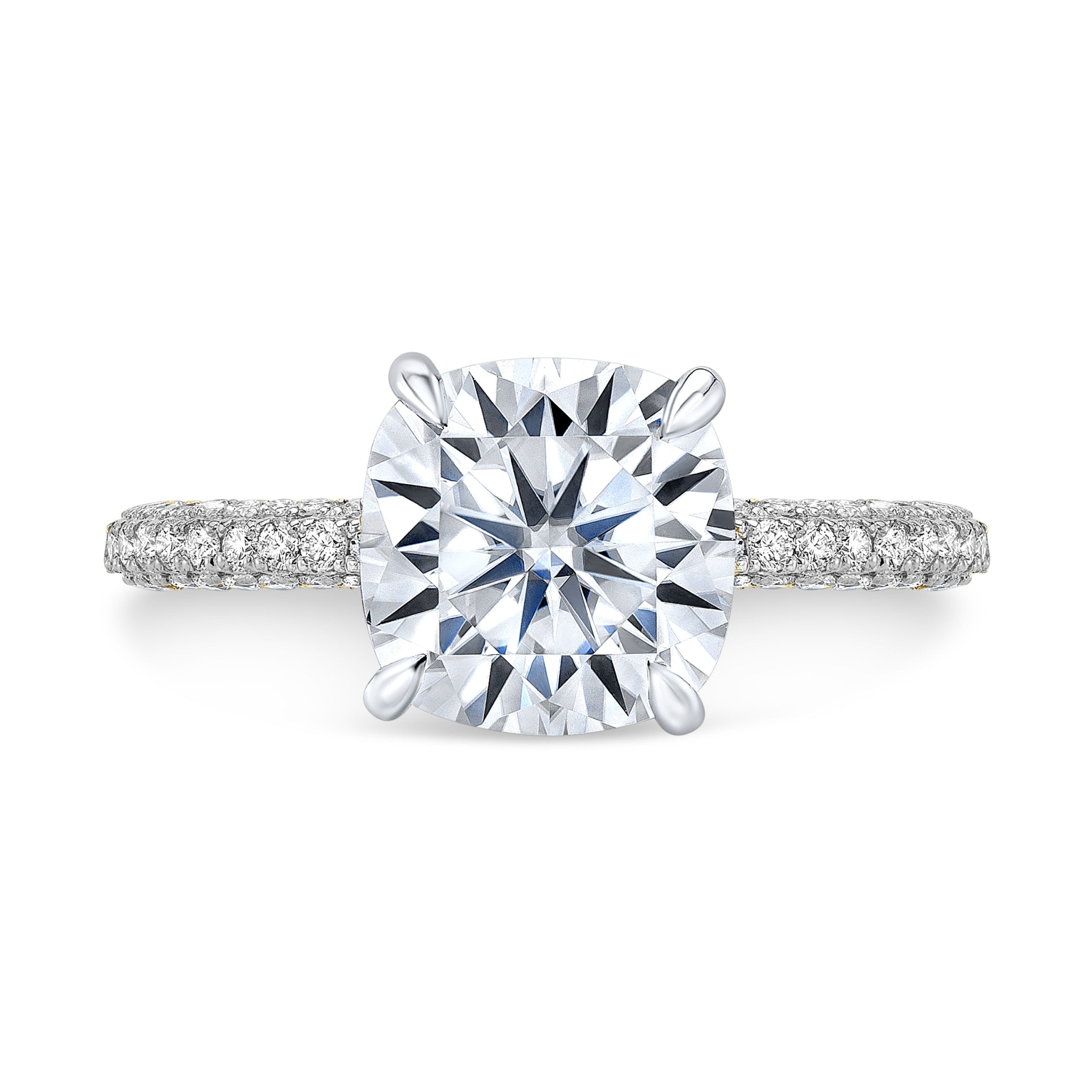 The Sabine Cushion Lab Grown Diamond Ring
