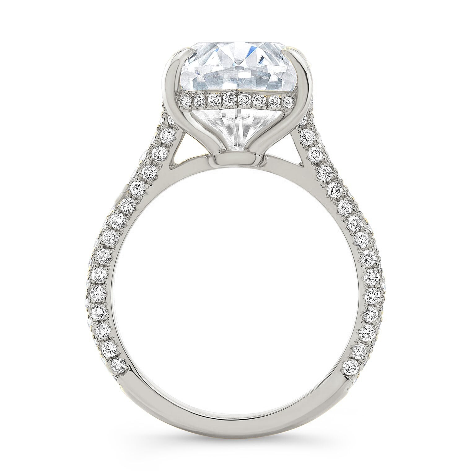 The Solstice Oval Lab Grown Diamond Ring