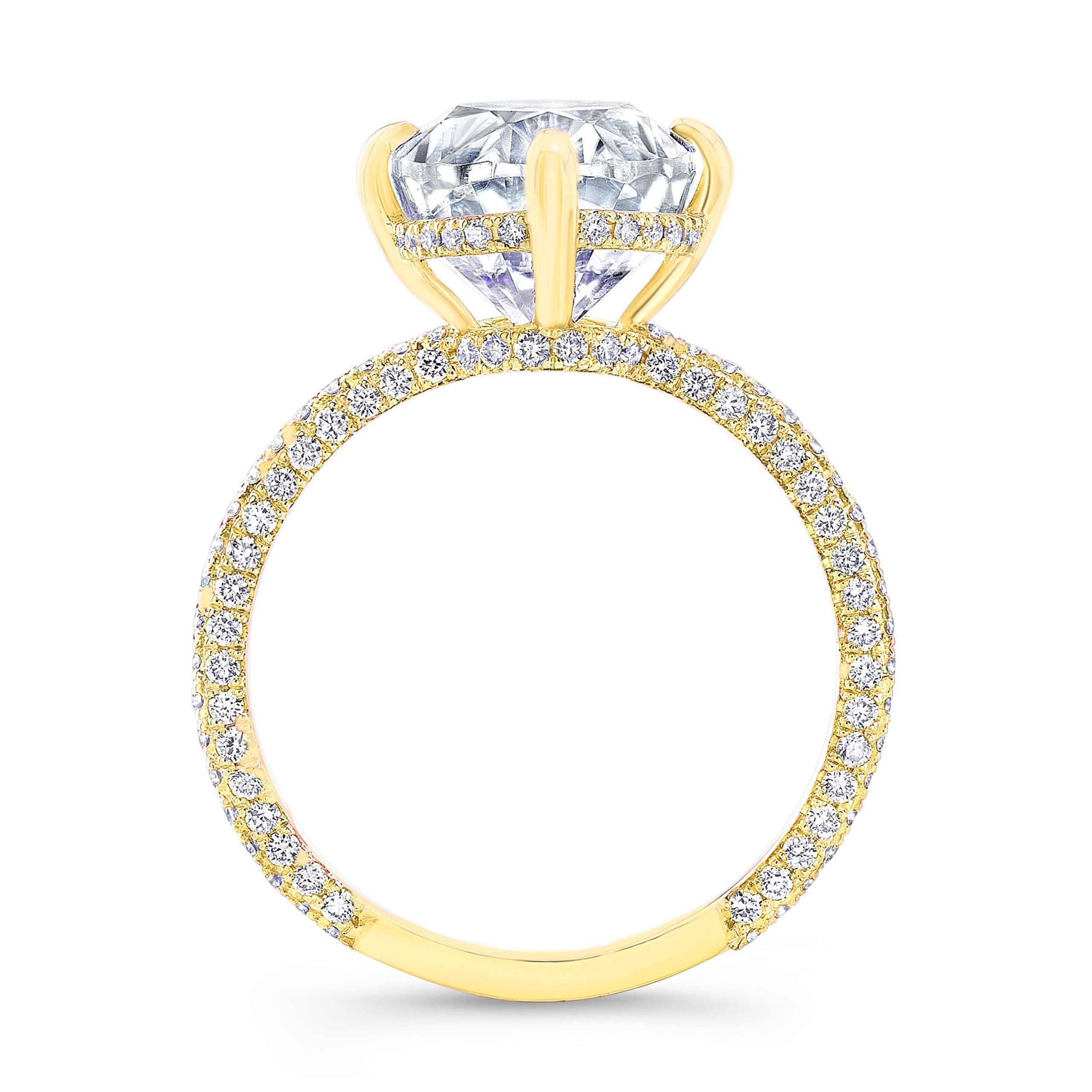 The Amelie Oval Lab Grown Diamond Ring