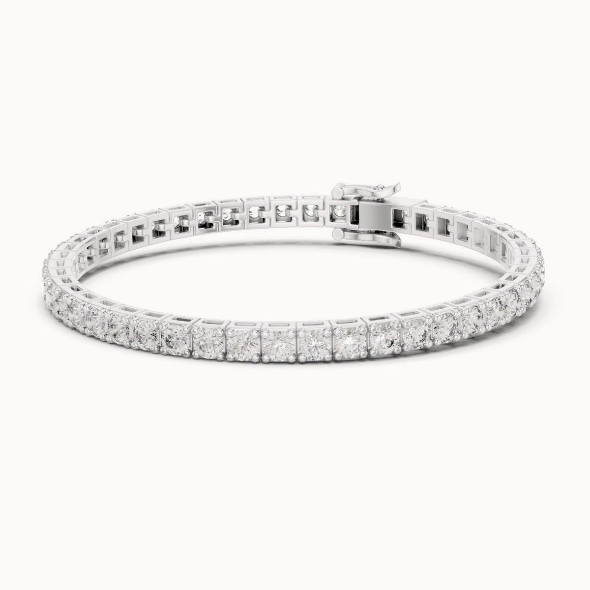 Lab Grown Diamond Tennis Bracelet in 14K Gold