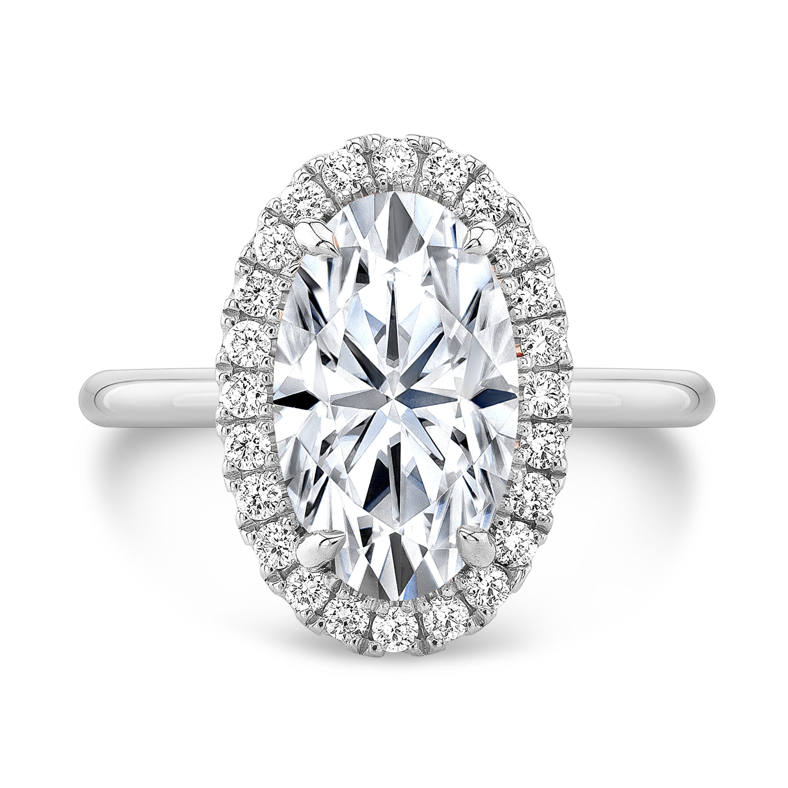The Marquesa Elongated Oval Lab Grown Diamond Ring