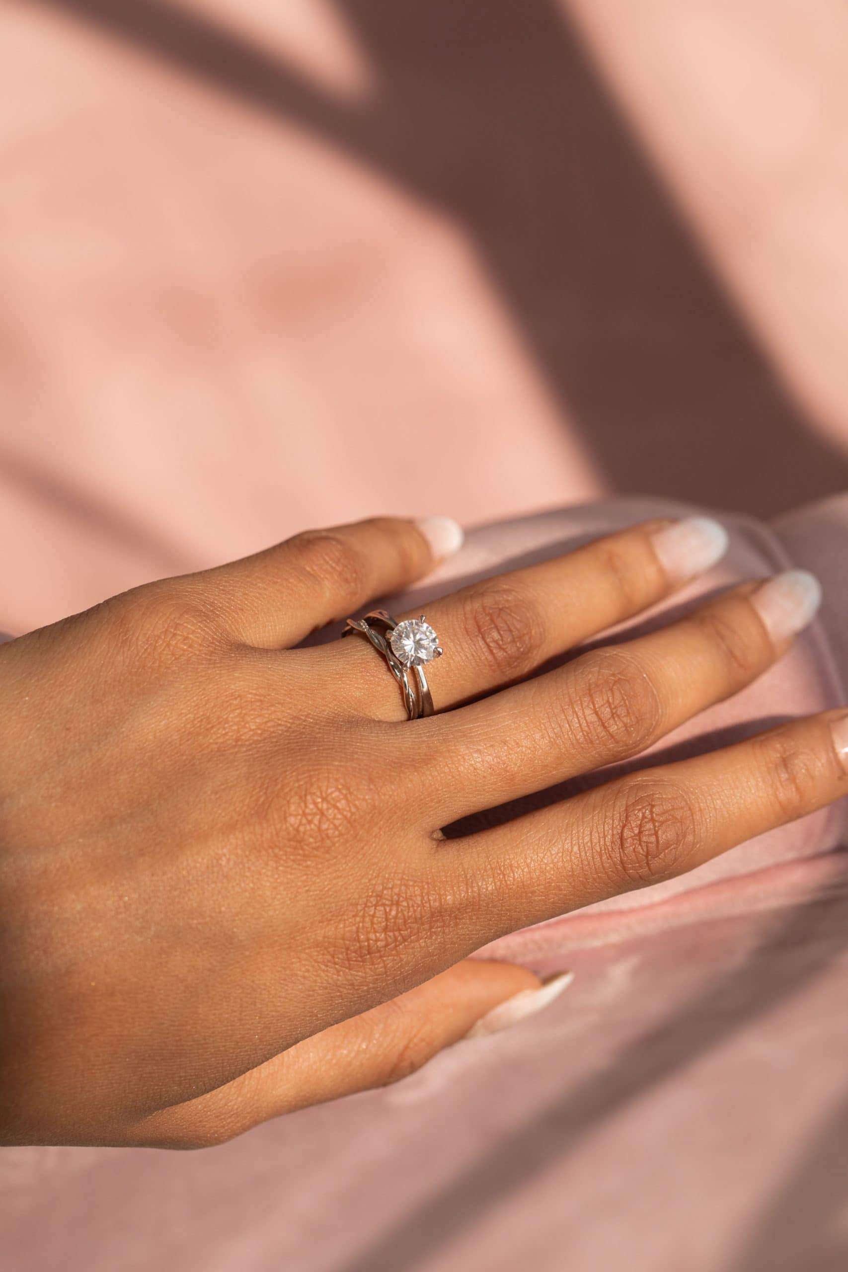 The Celine Round Lab Grown Diamond Ring