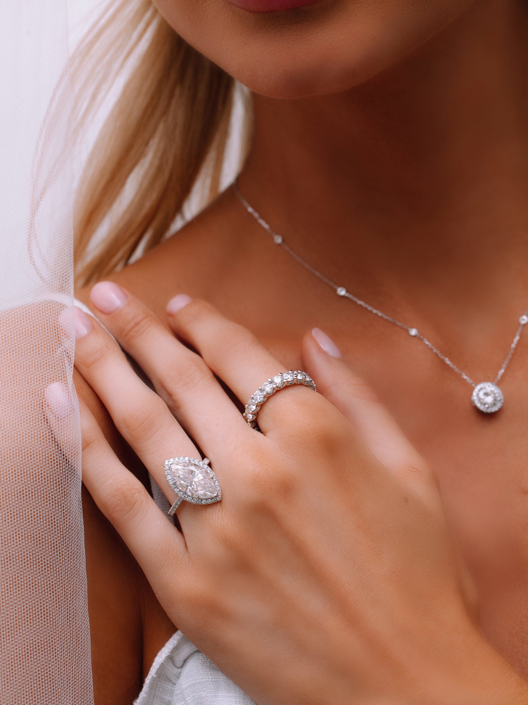 The Theodora Marquise Lab Grown Diamond Ring