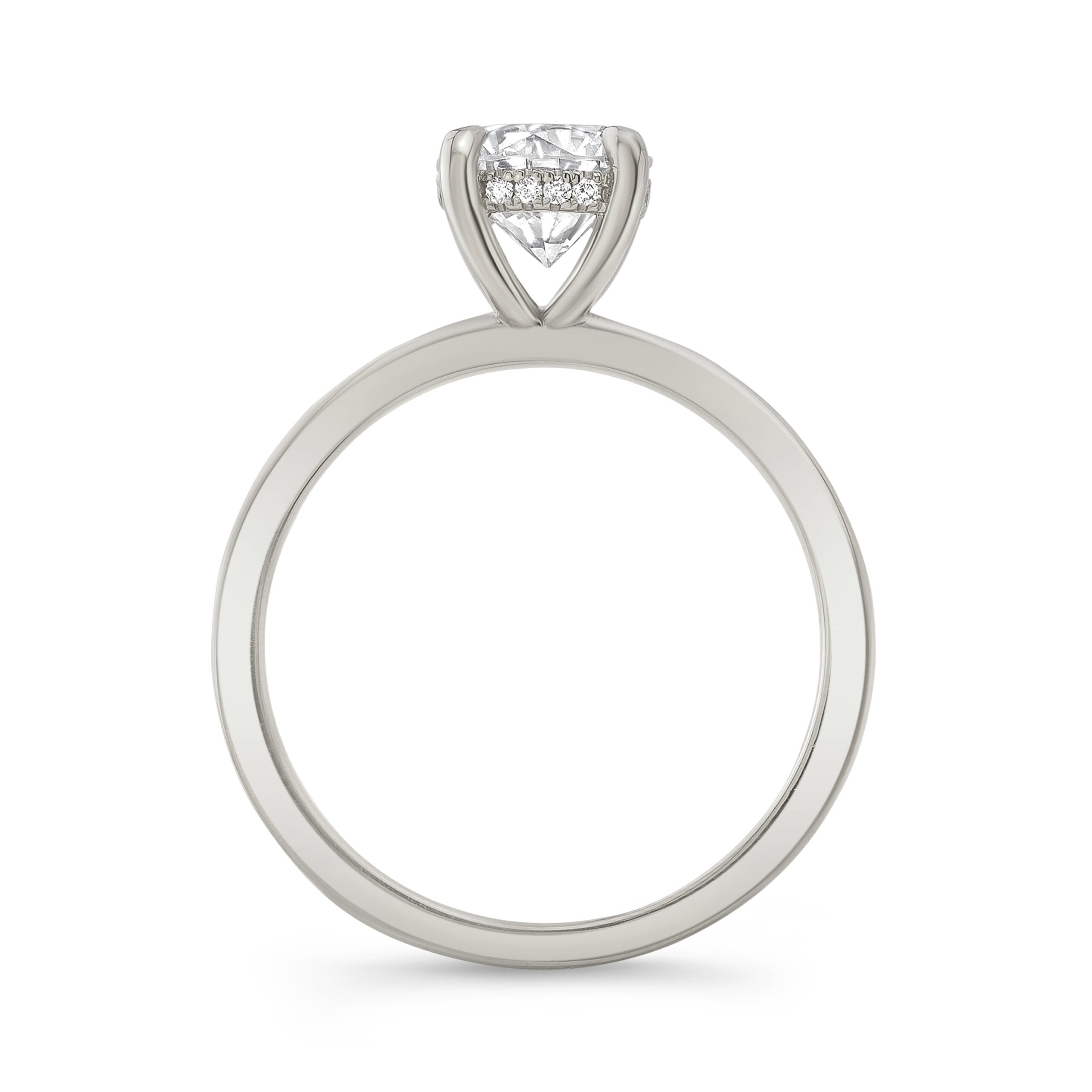 The Monique Round Lab Grown Diamond Ring