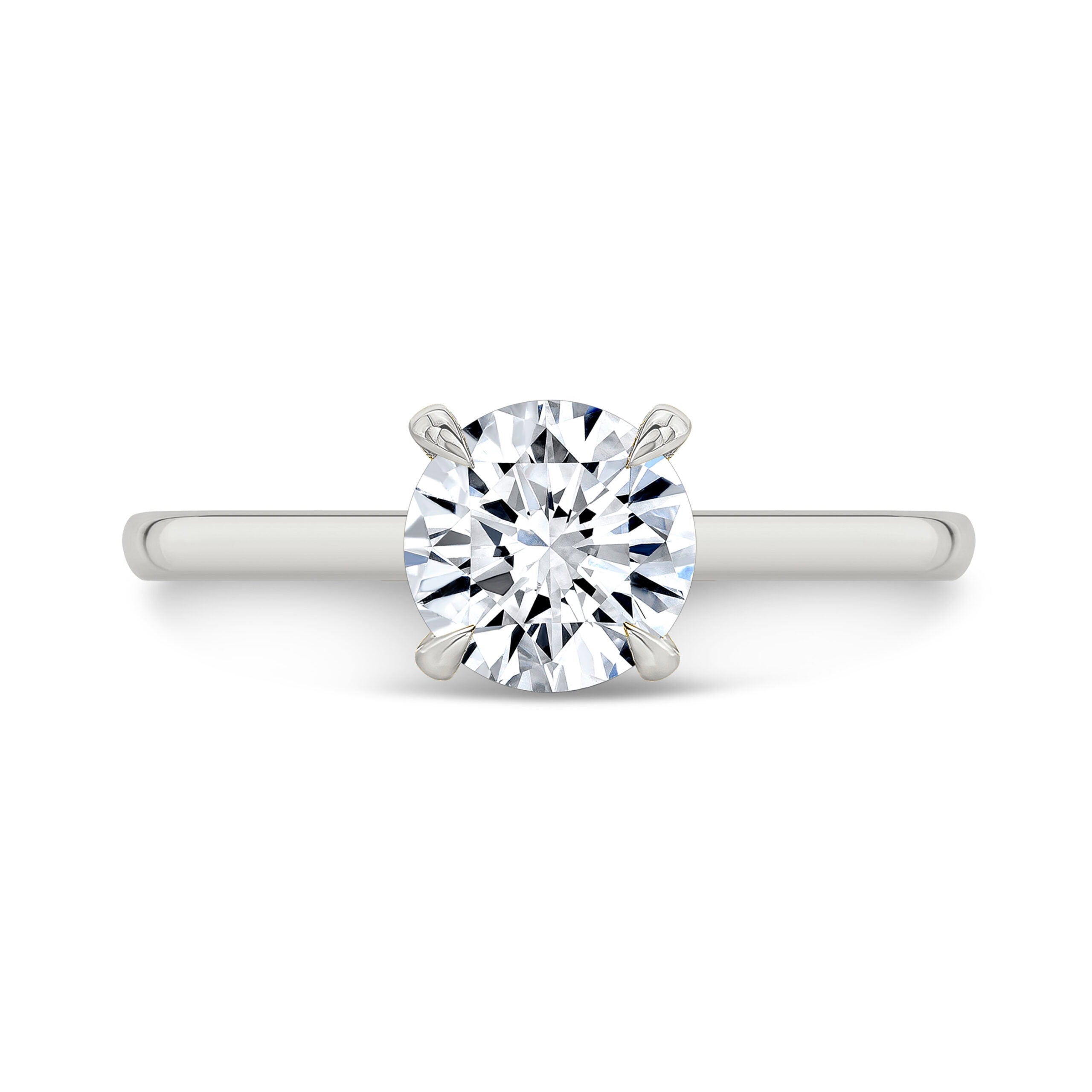 The Monique Round Lab Grown Diamond Ring