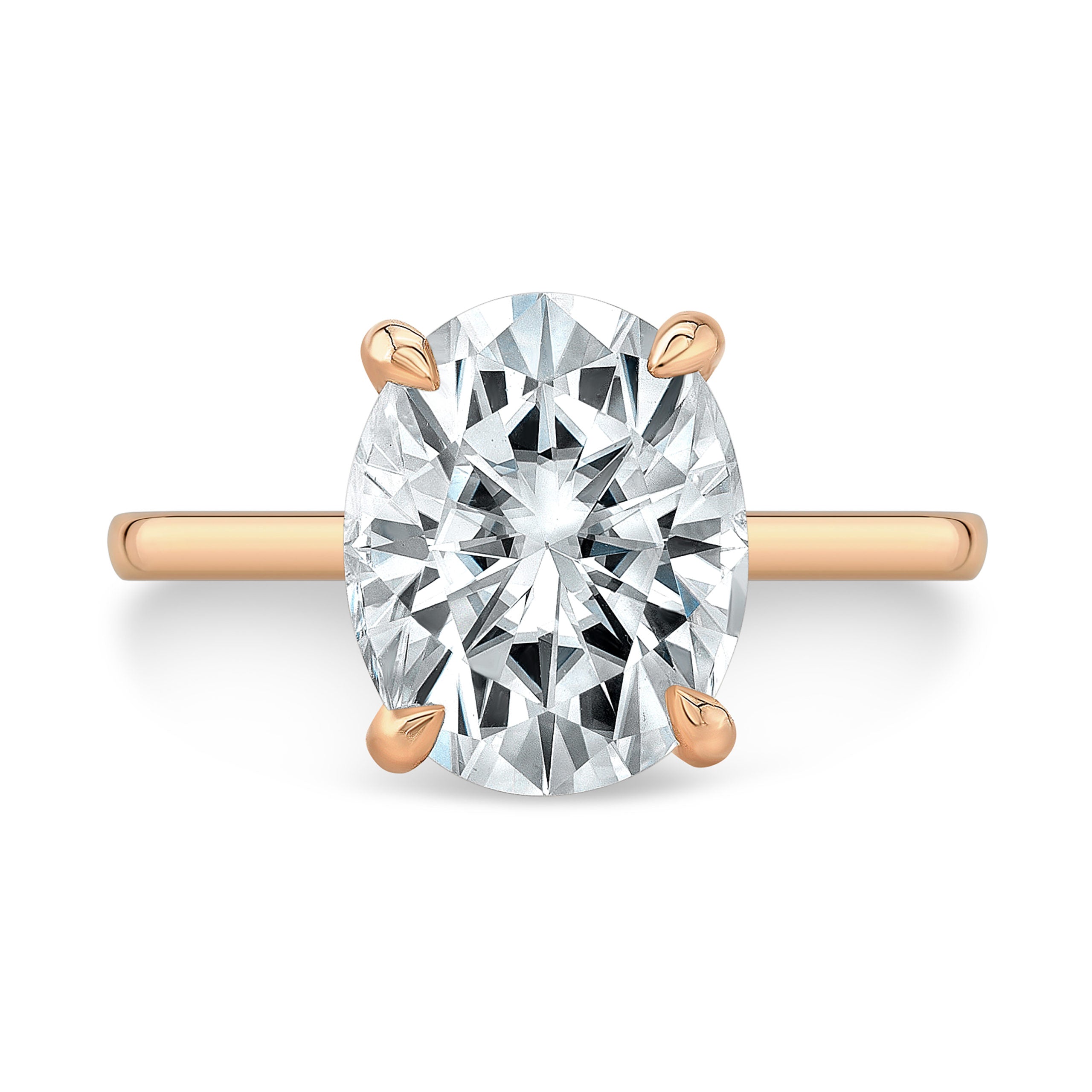 The Vivienne Oval Lab Grown Diamond Ring