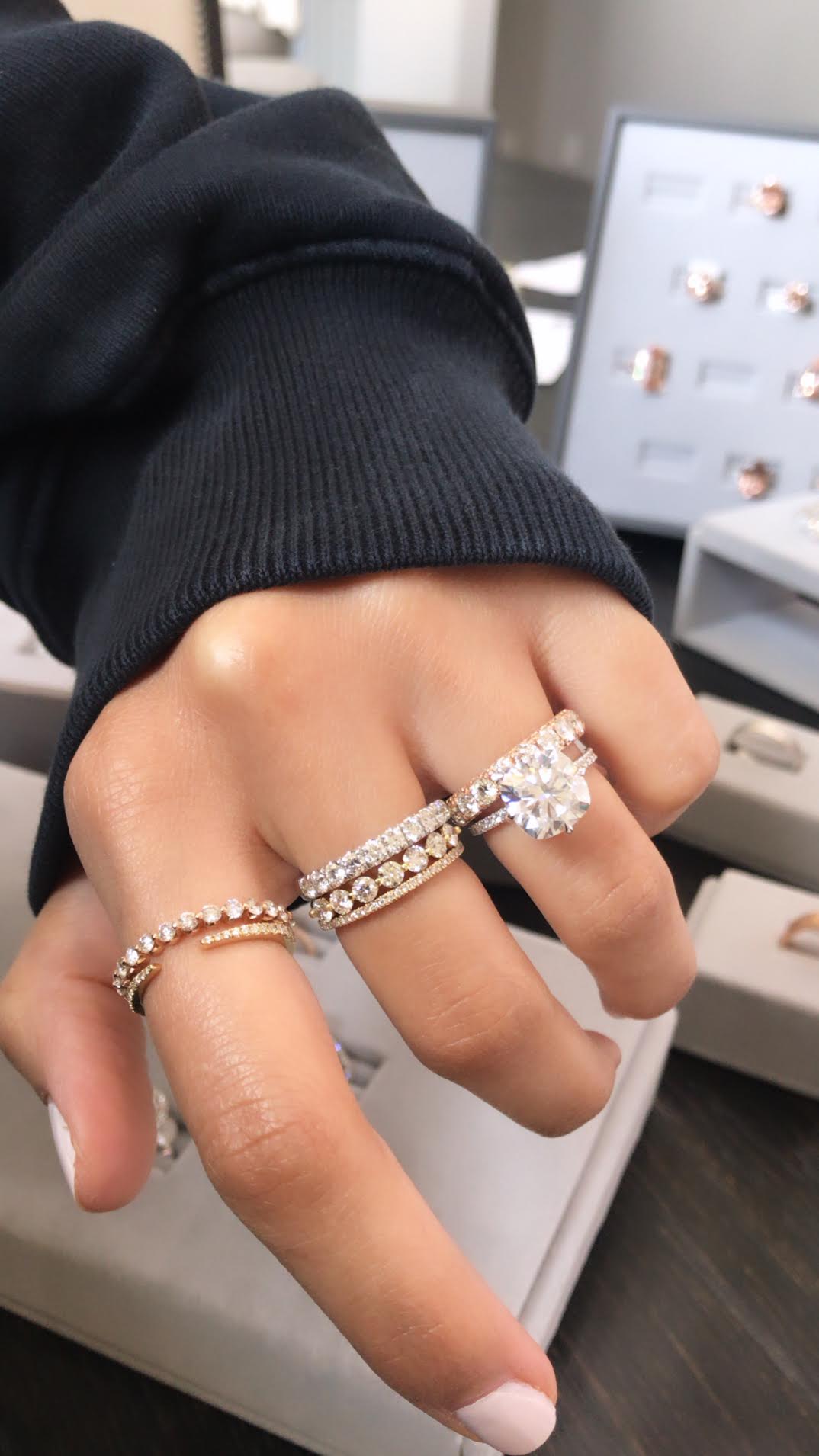 The Thalia Cushion Cut Lab Grown Diamond Ring