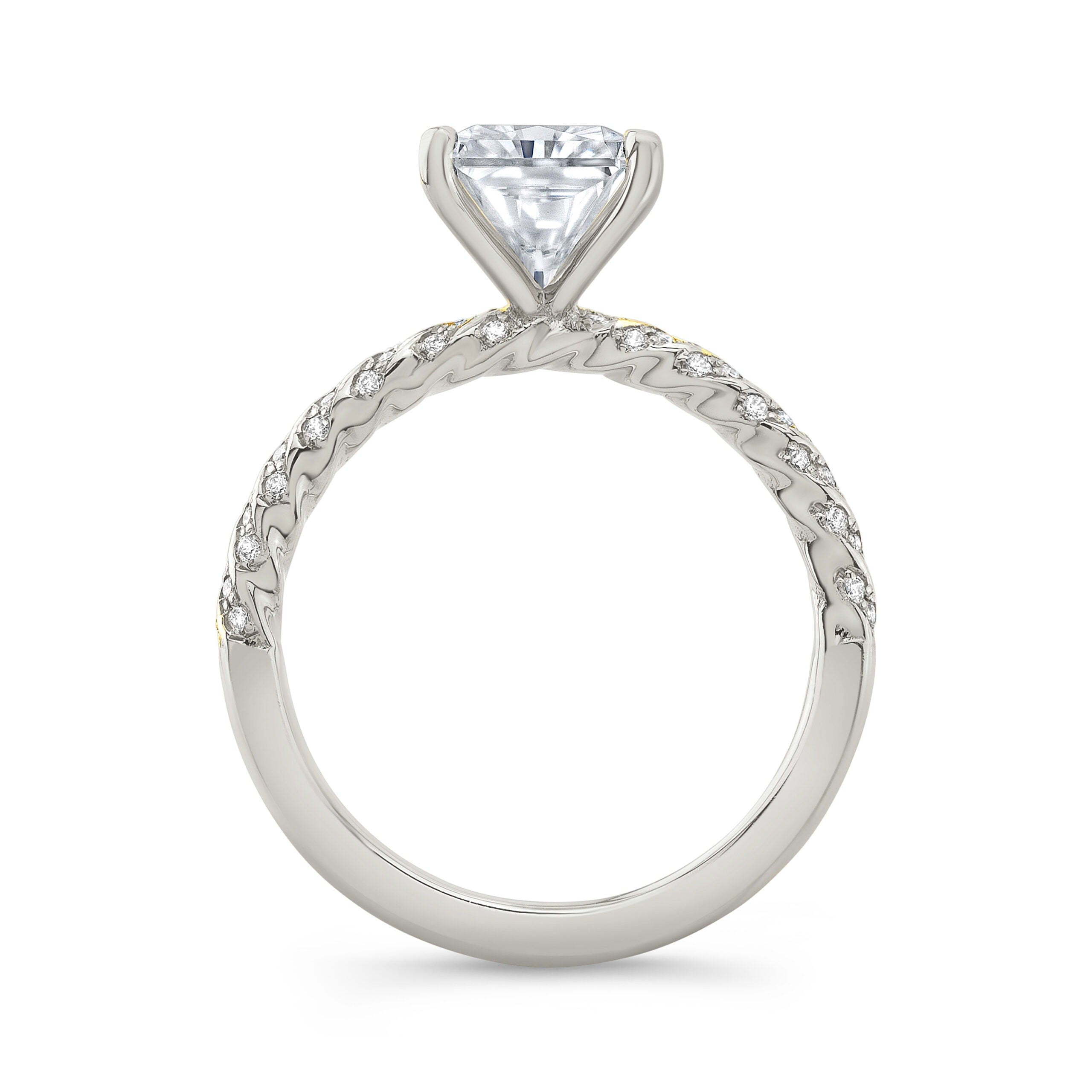 The Giselle Radiant Lab Grown Diamond Ring