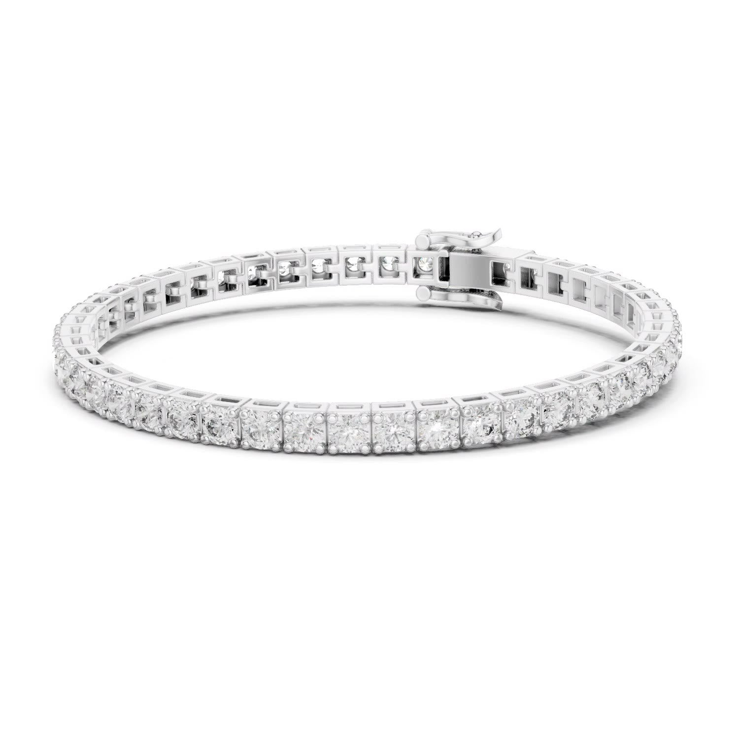 Lab Grown Diamond Tennis Bracelet in 14K Gold