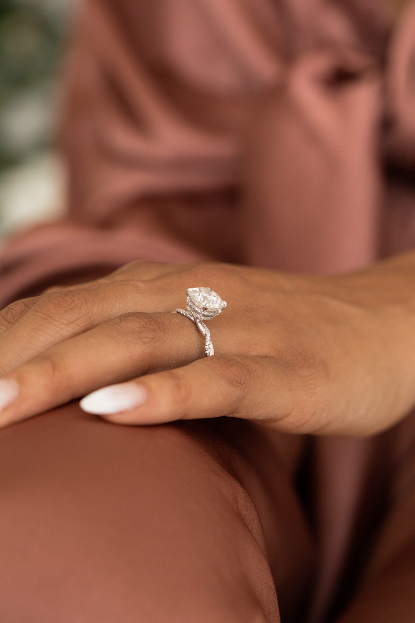 The Caprice Cushion Lab Grown Diamond Ring