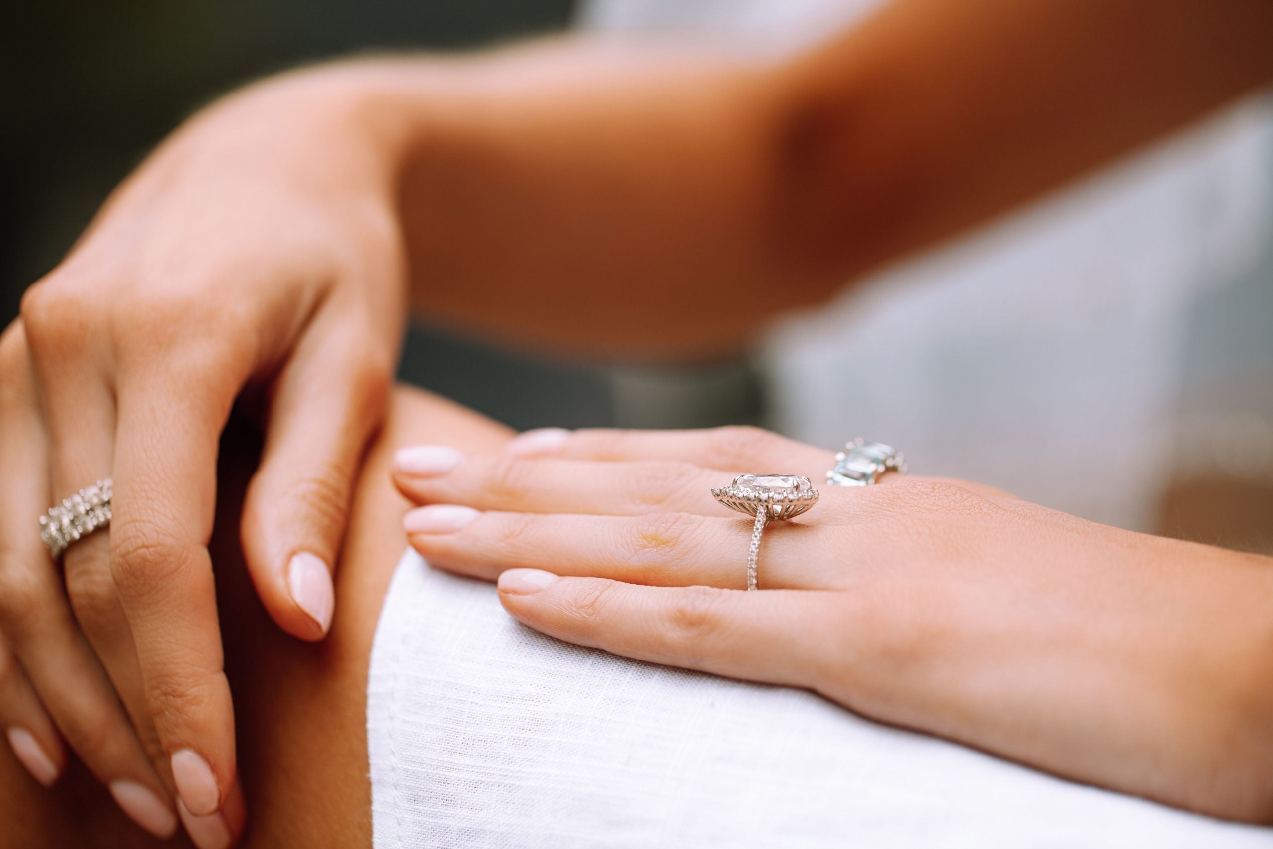 The Anais Pear Lab Grown Diamond Ring