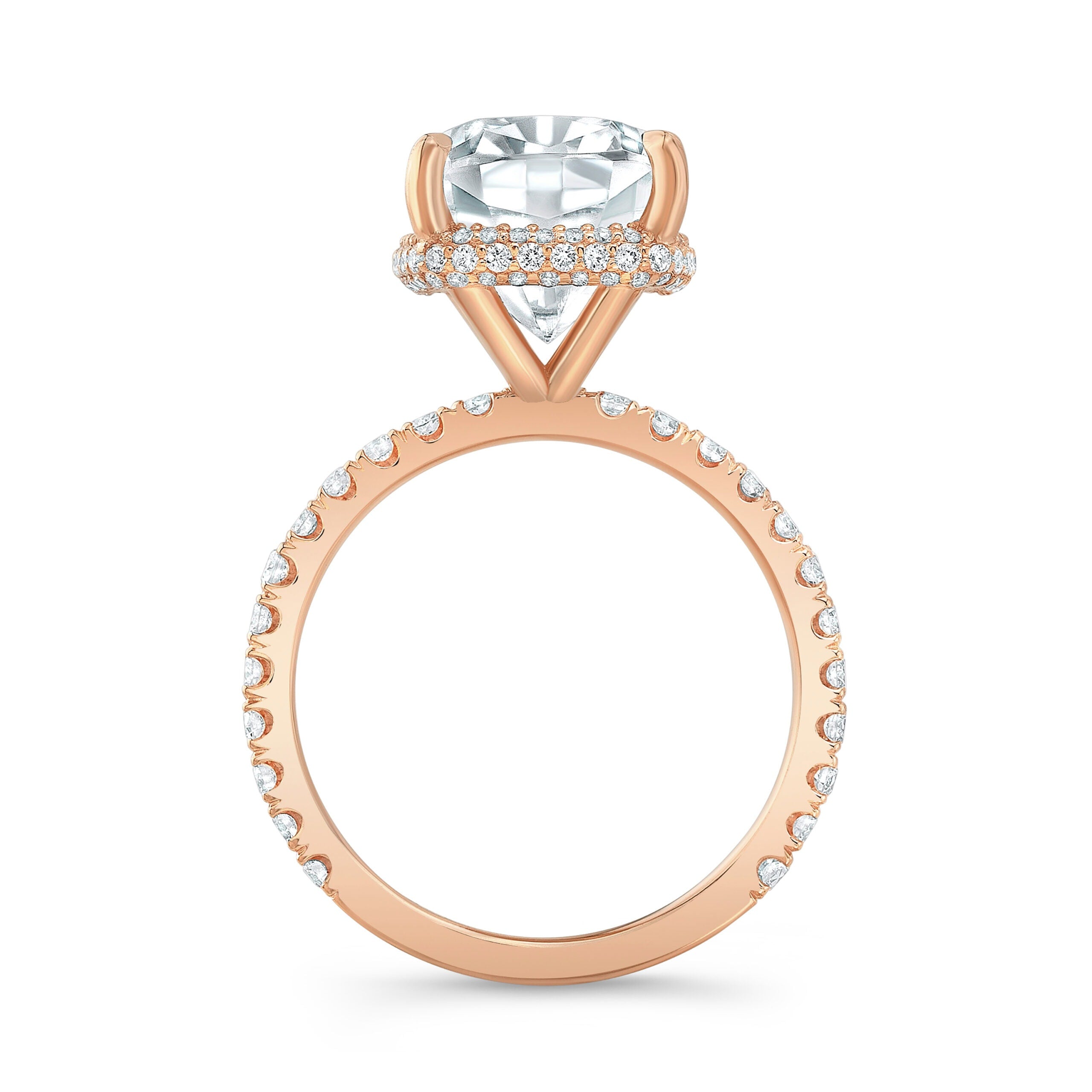 The Beatrix Elongated Cushion Lab Grown Diamond Ring