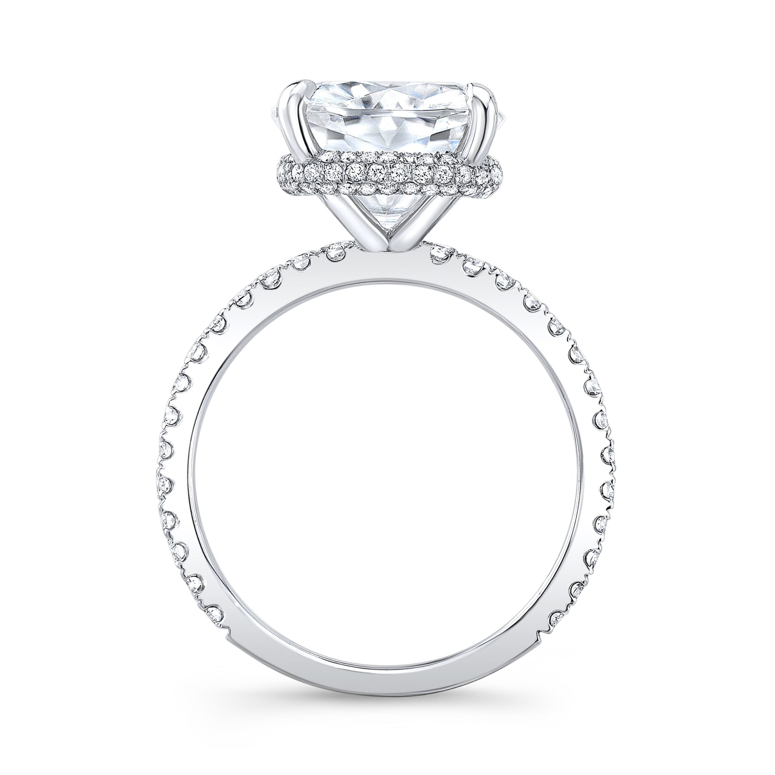 The Marceline Cushion Cut Lab Grown Diamond Ring