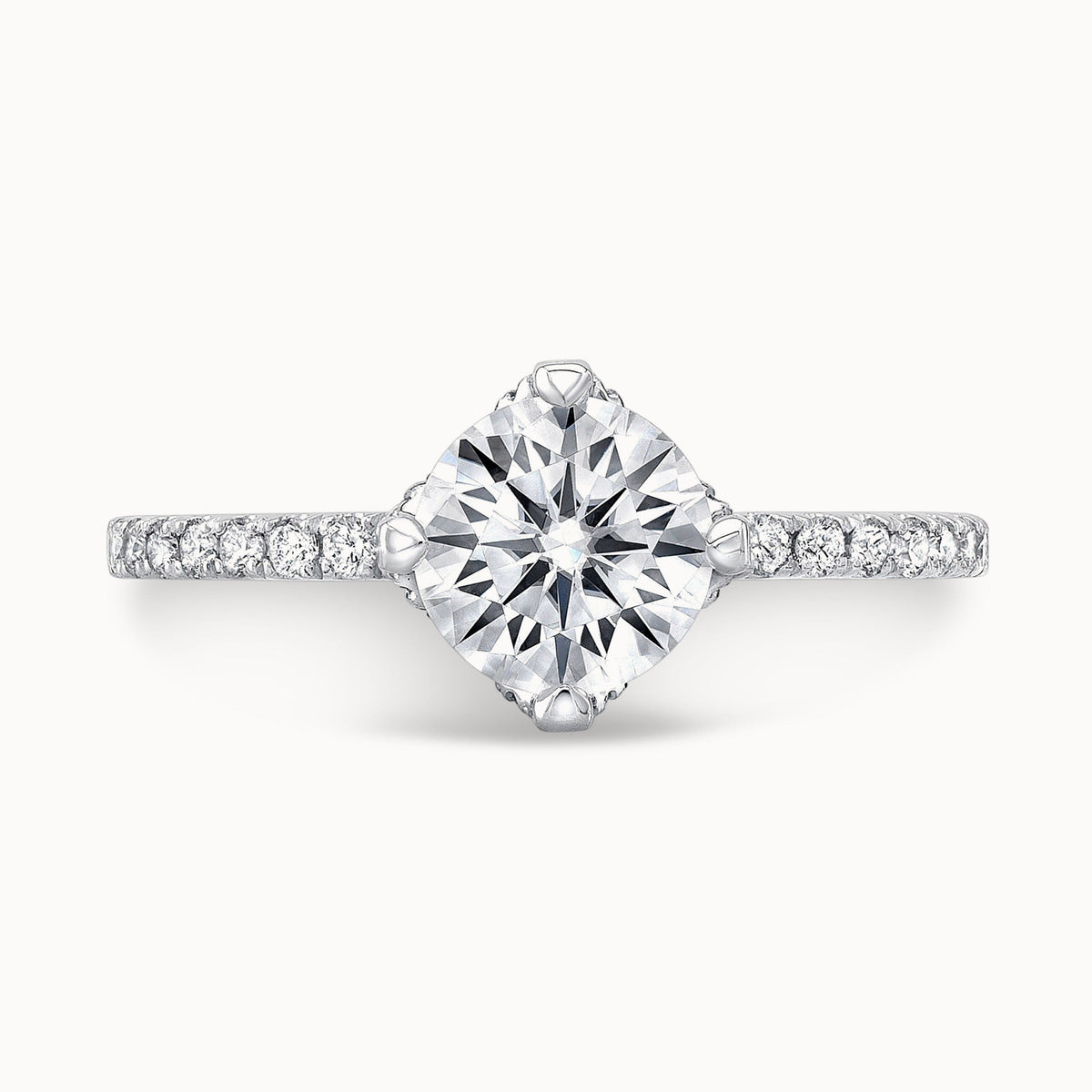 The Alessia Round Lab Grown Diamond Ring