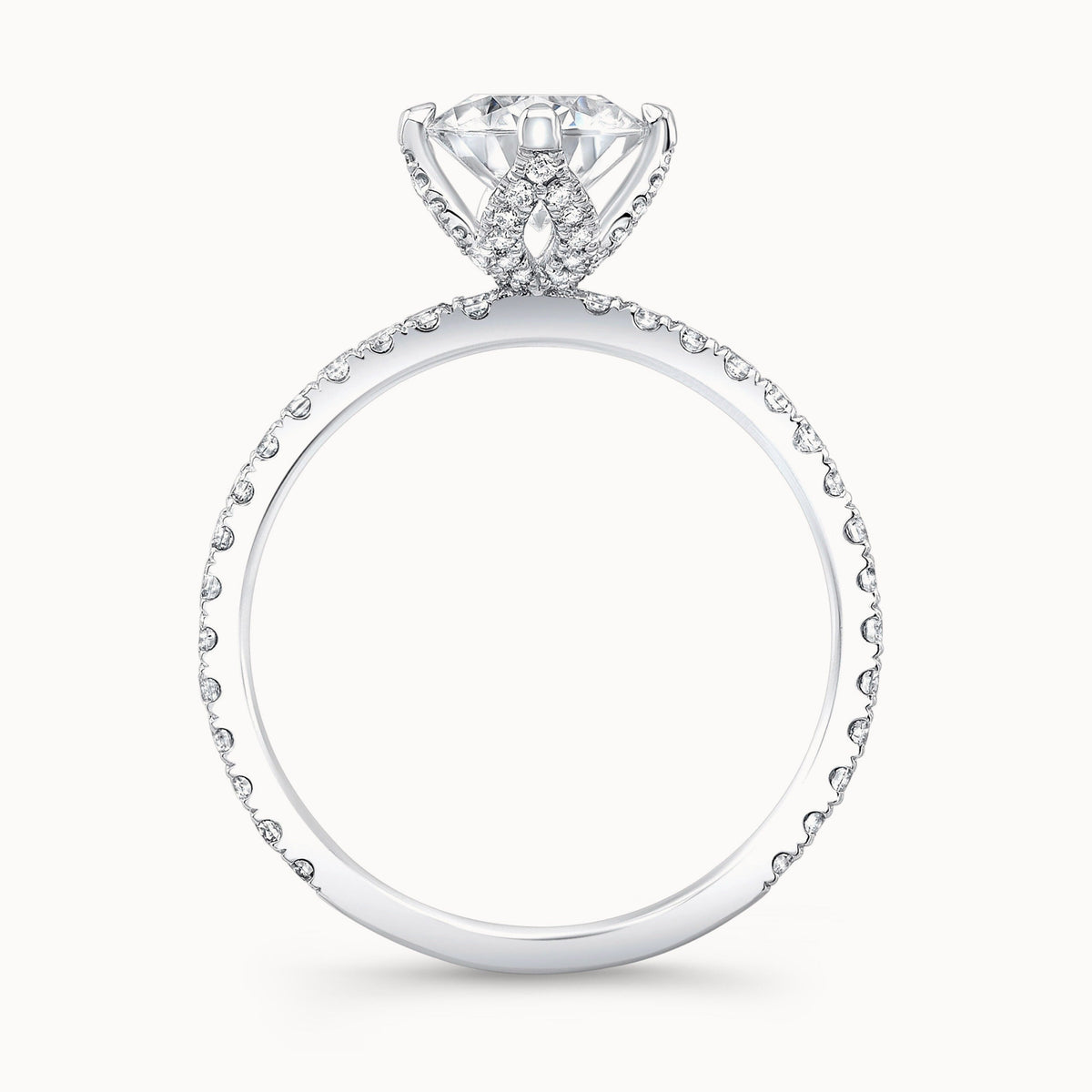 The Alessia Round Lab Grown Diamond Ring