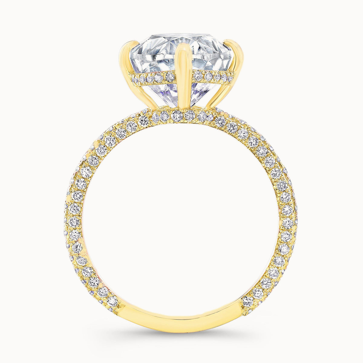 The Amelie Oval Lab Grown Diamond Ring