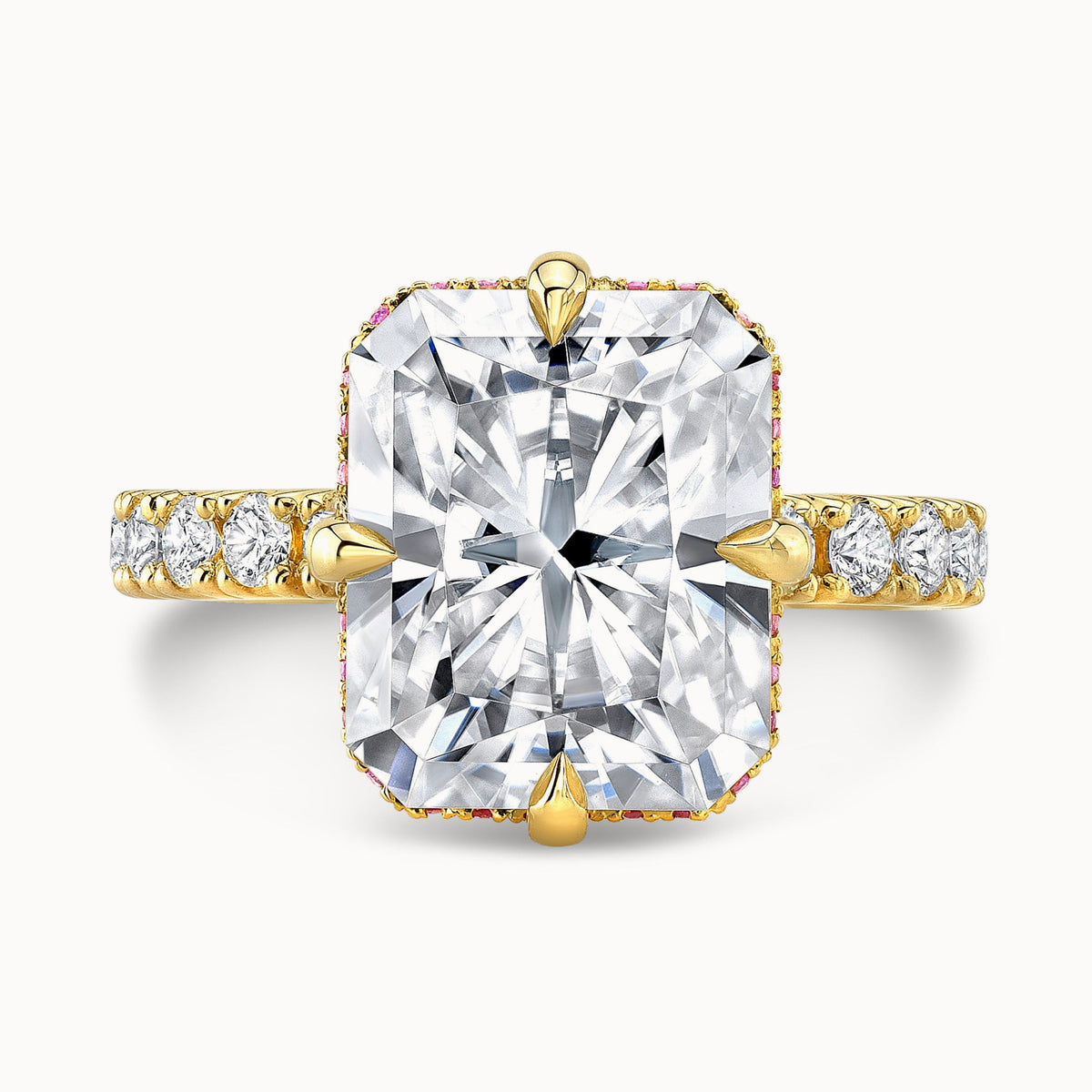 The Artemis Radiant Lab Grown Diamond Ring