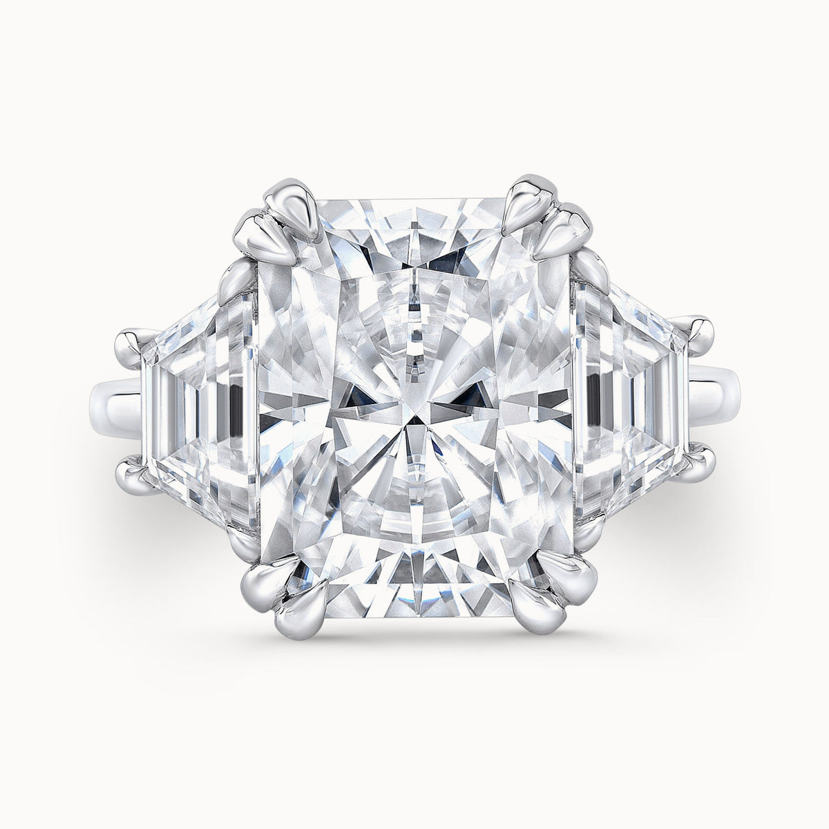 The Athena Radiant Cut Lab Grown Diamond Ring