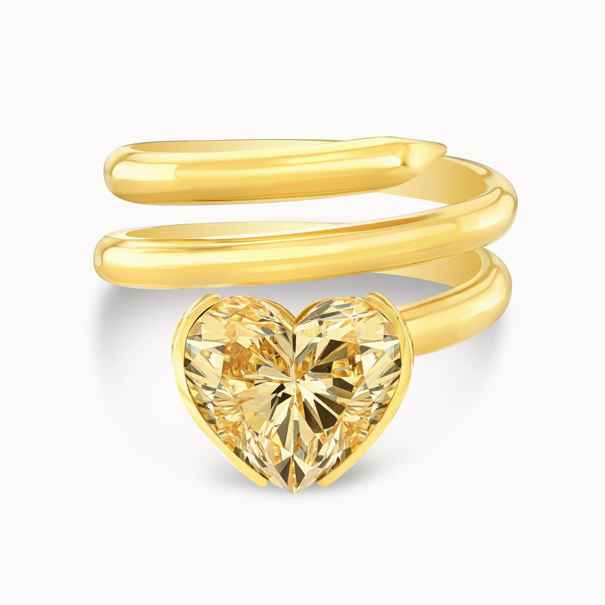 The Aurelia Heart Lab Grown Diamond Ring