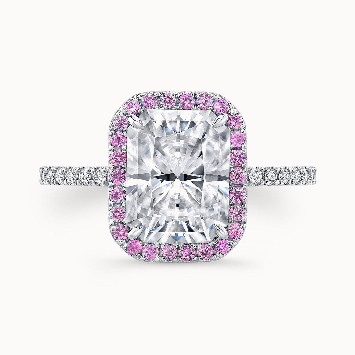 The Aveline Radiant Lab Grown Diamond Ring