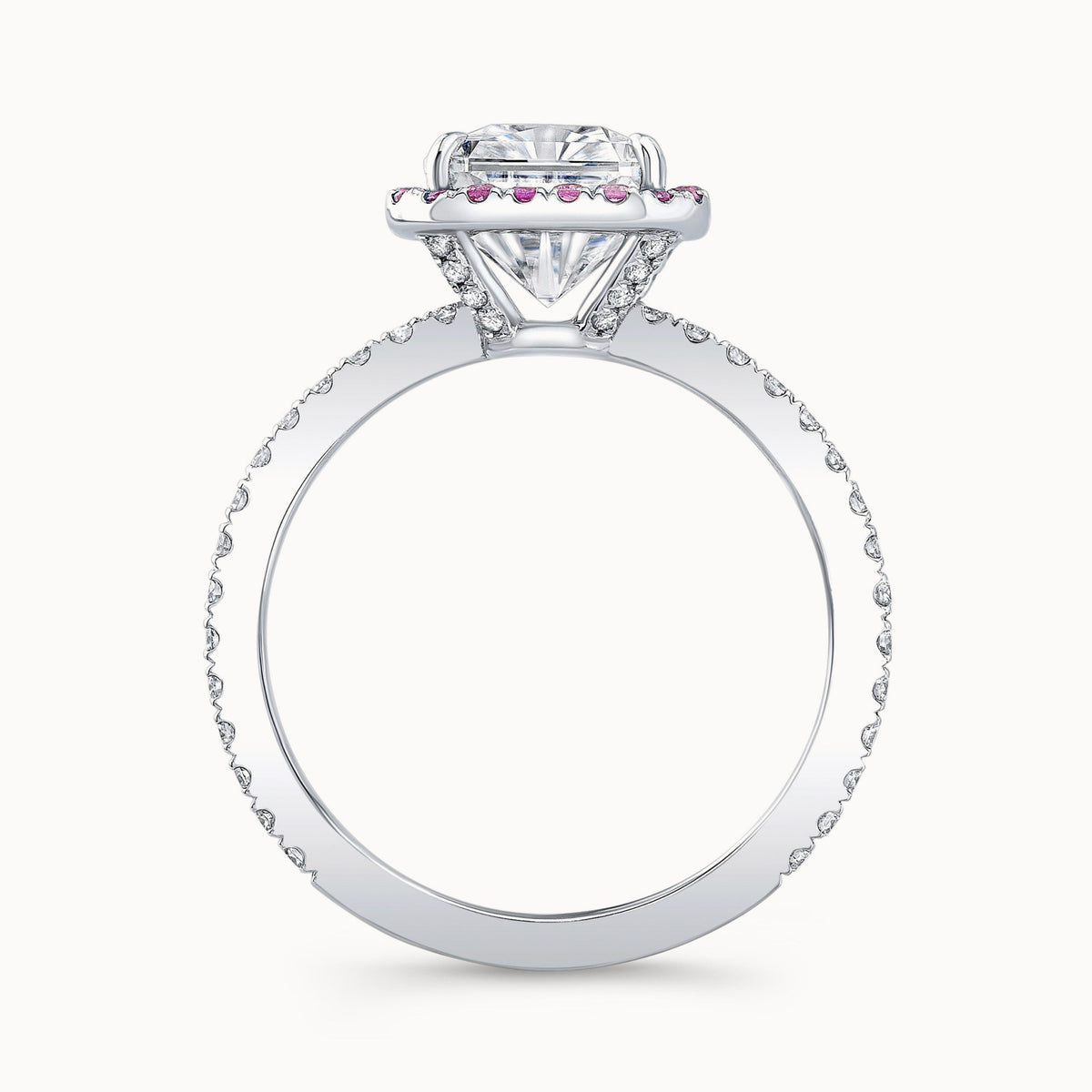 The Aveline Radiant Lab Grown Diamond Ring