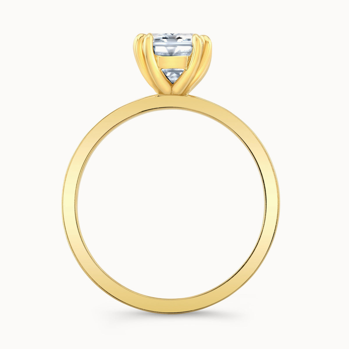 The Catarina Emerald Lab Grown Diamond Ring
