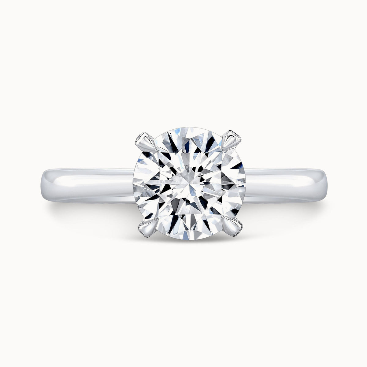 The Celine Round Lab Grown Diamond Ring