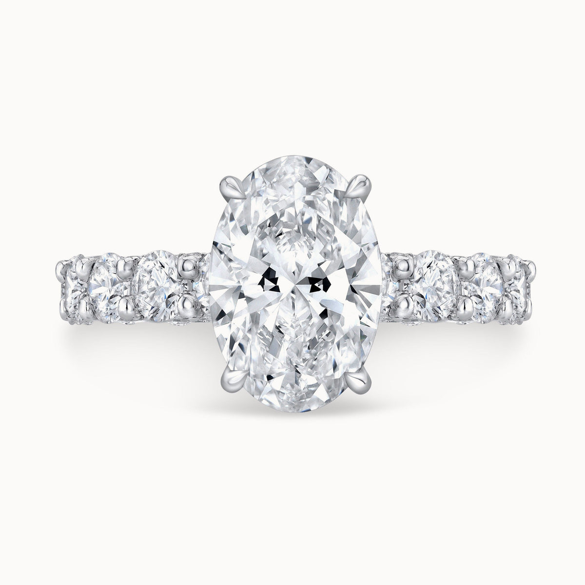 The Elara Oval Lab Grown Diamond Ring